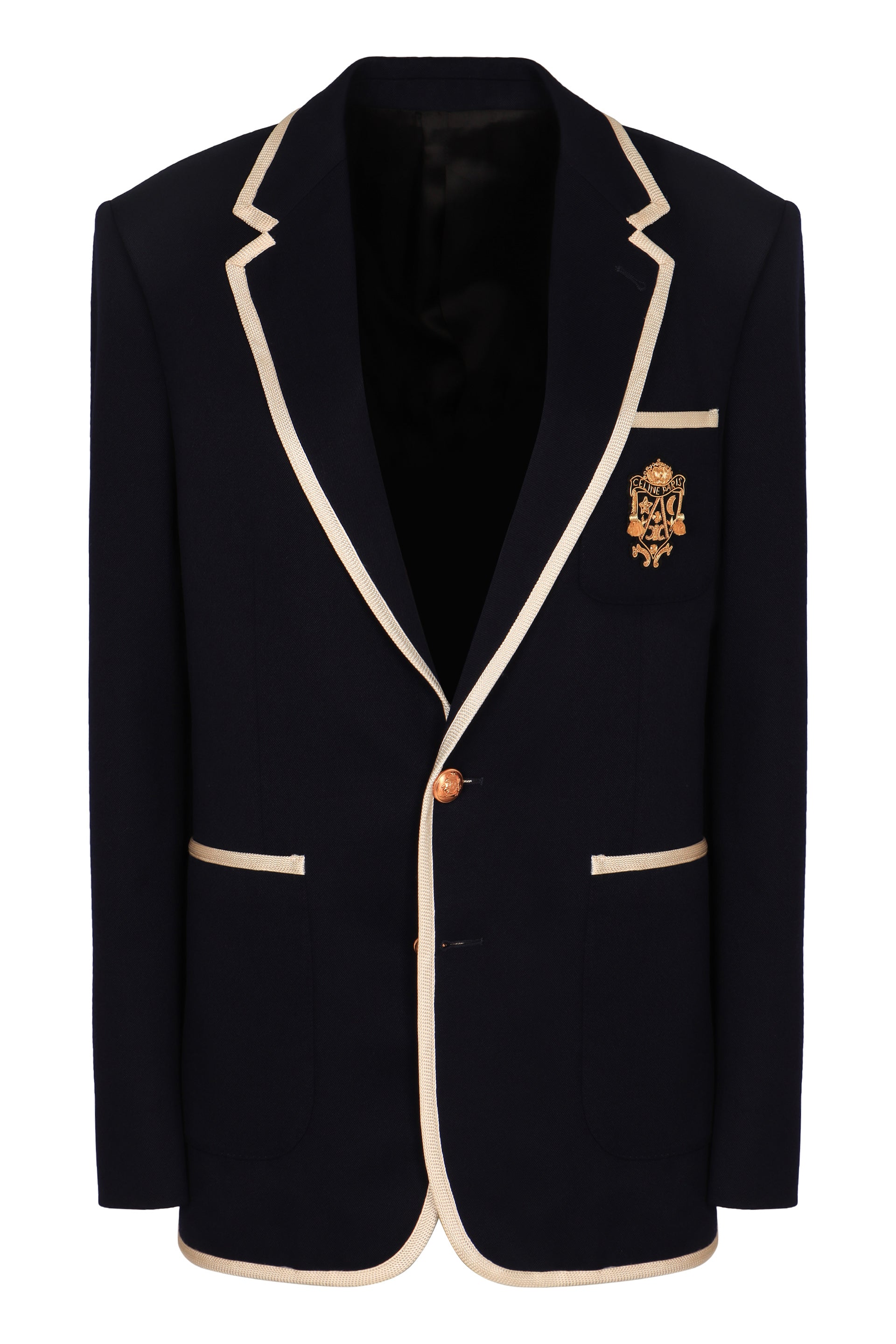 CELINE Single-Breasted Two-Button Jacket for Men
