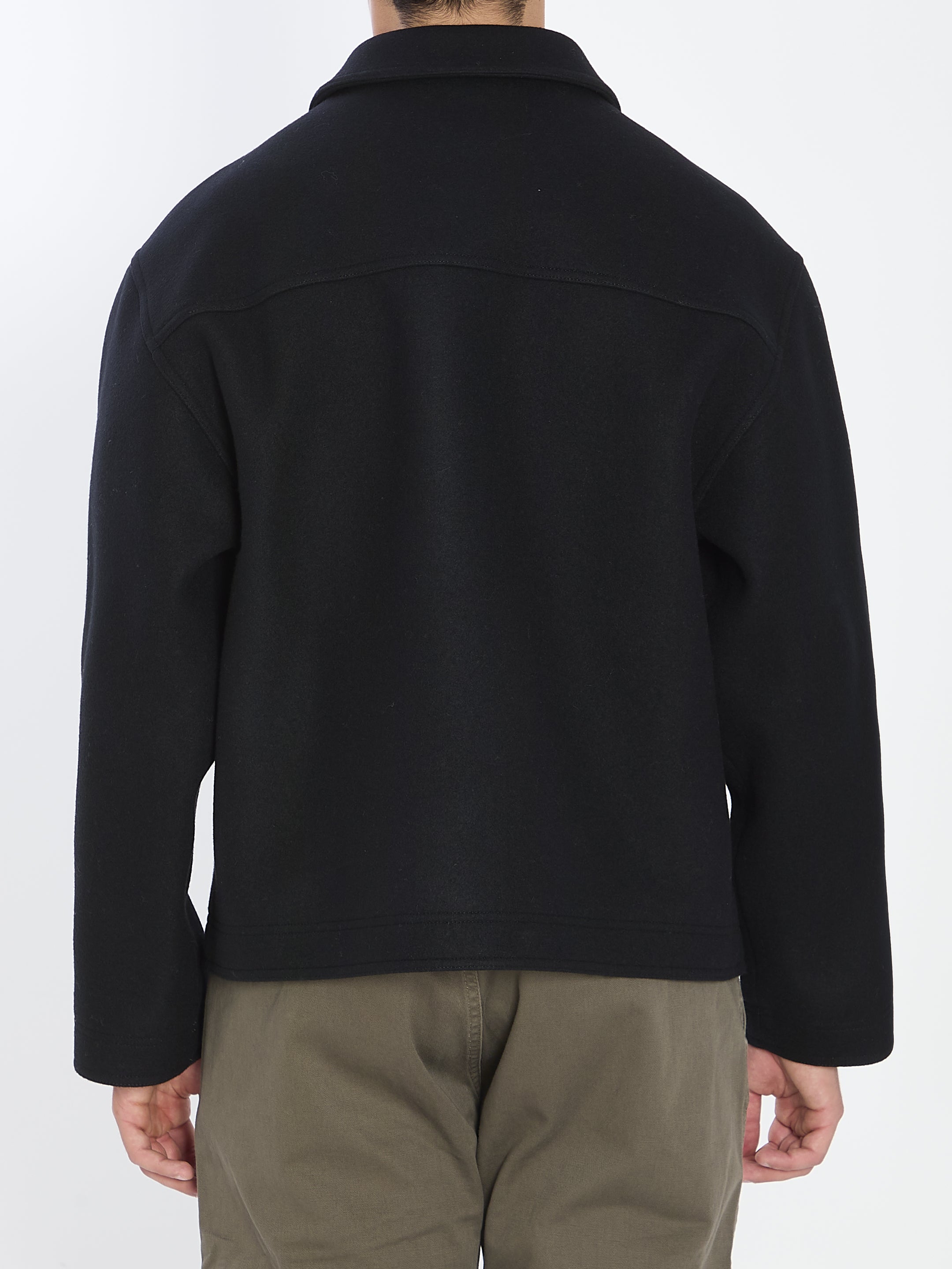 CELINE Triomphe Wool Jacket - Size 50