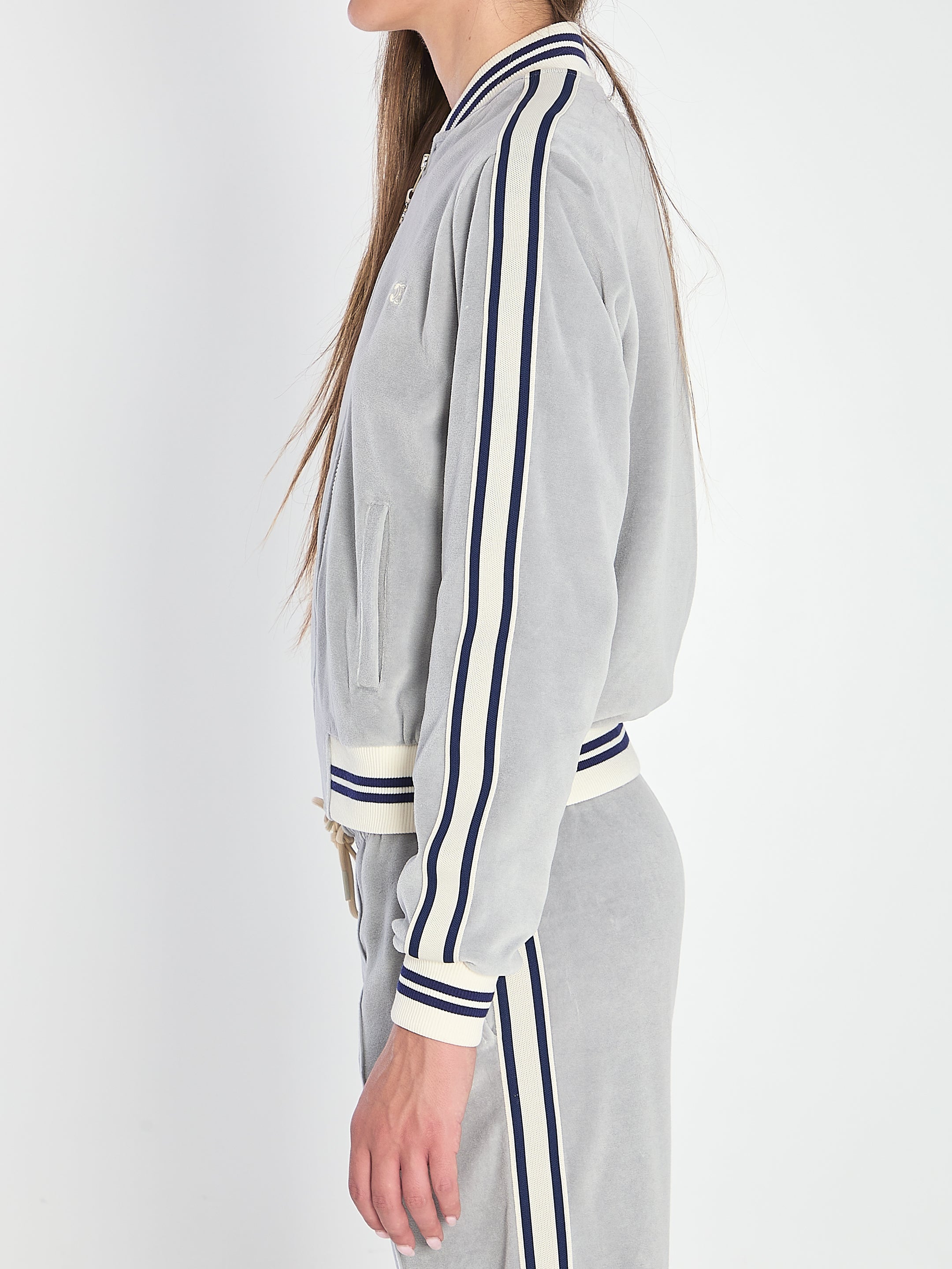 CELINE Teddy Tracksuit Triomphe Cotton Jacket for Women