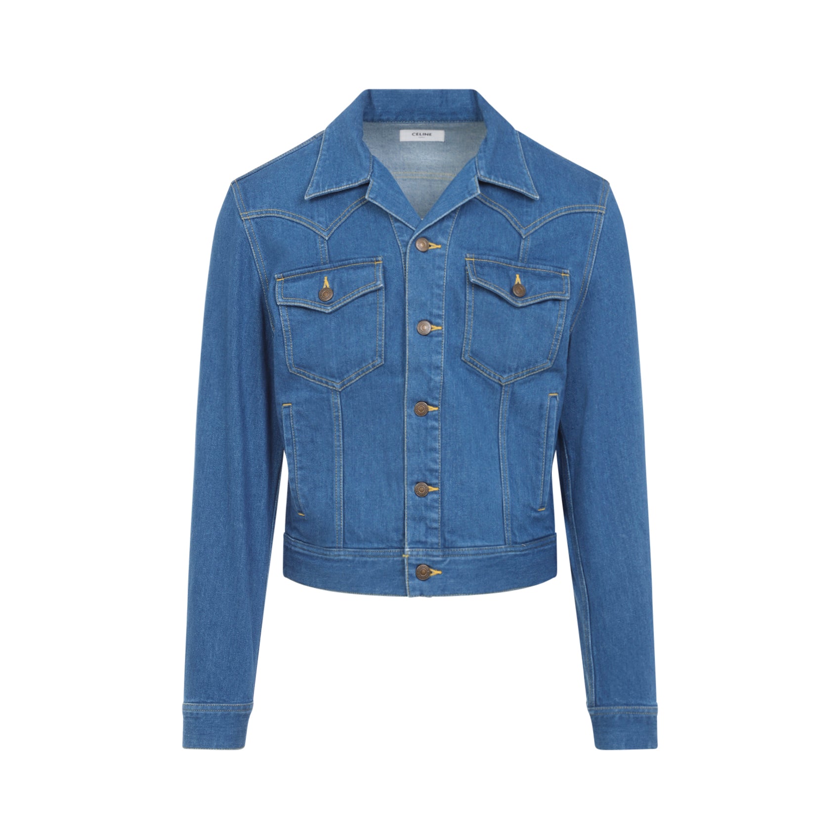 CELINE Men's Trucker Cotton Jacket