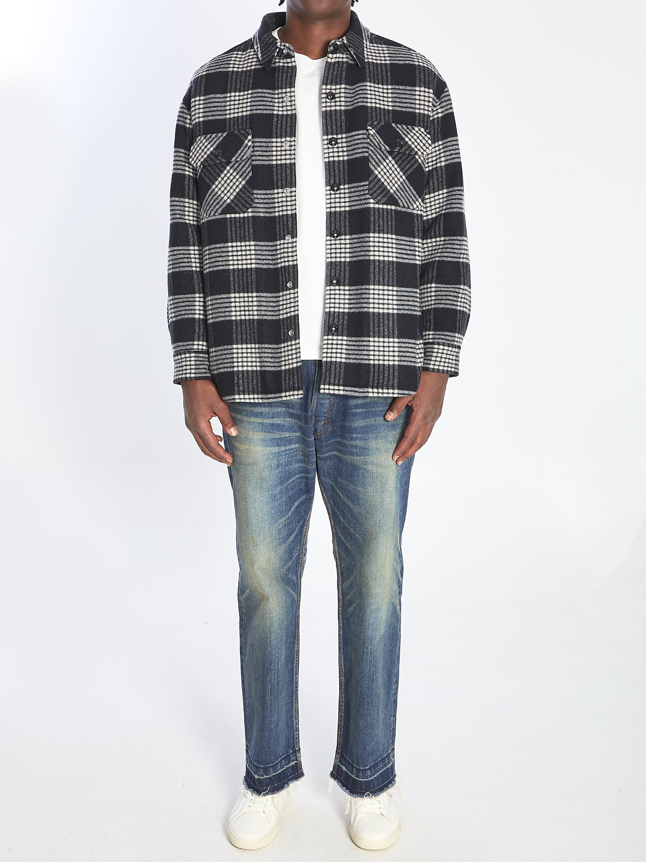 CELINE Quilted Overshirt - Size 48