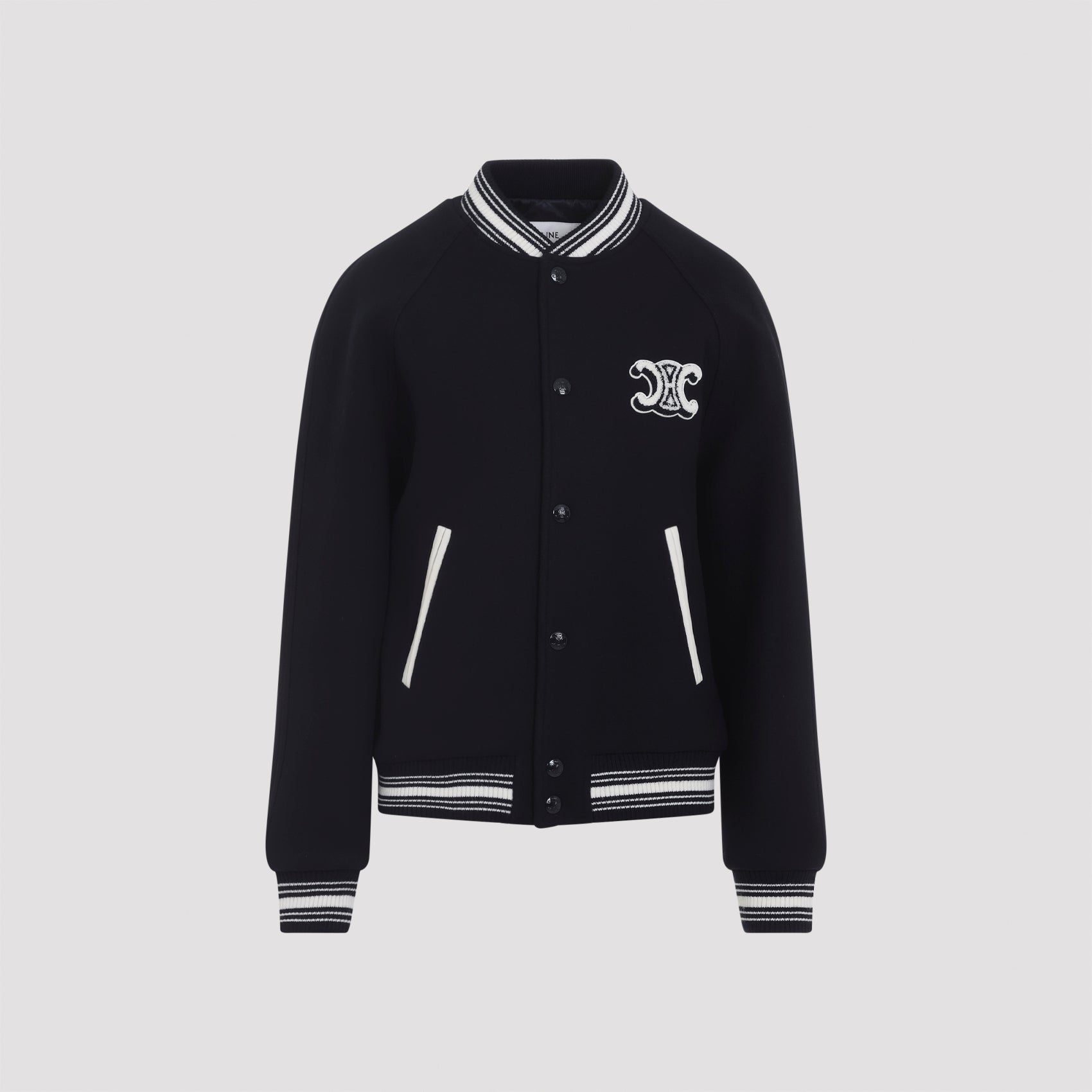 CELINE Wool Triomphe Teddy Jacket for Women - FW25