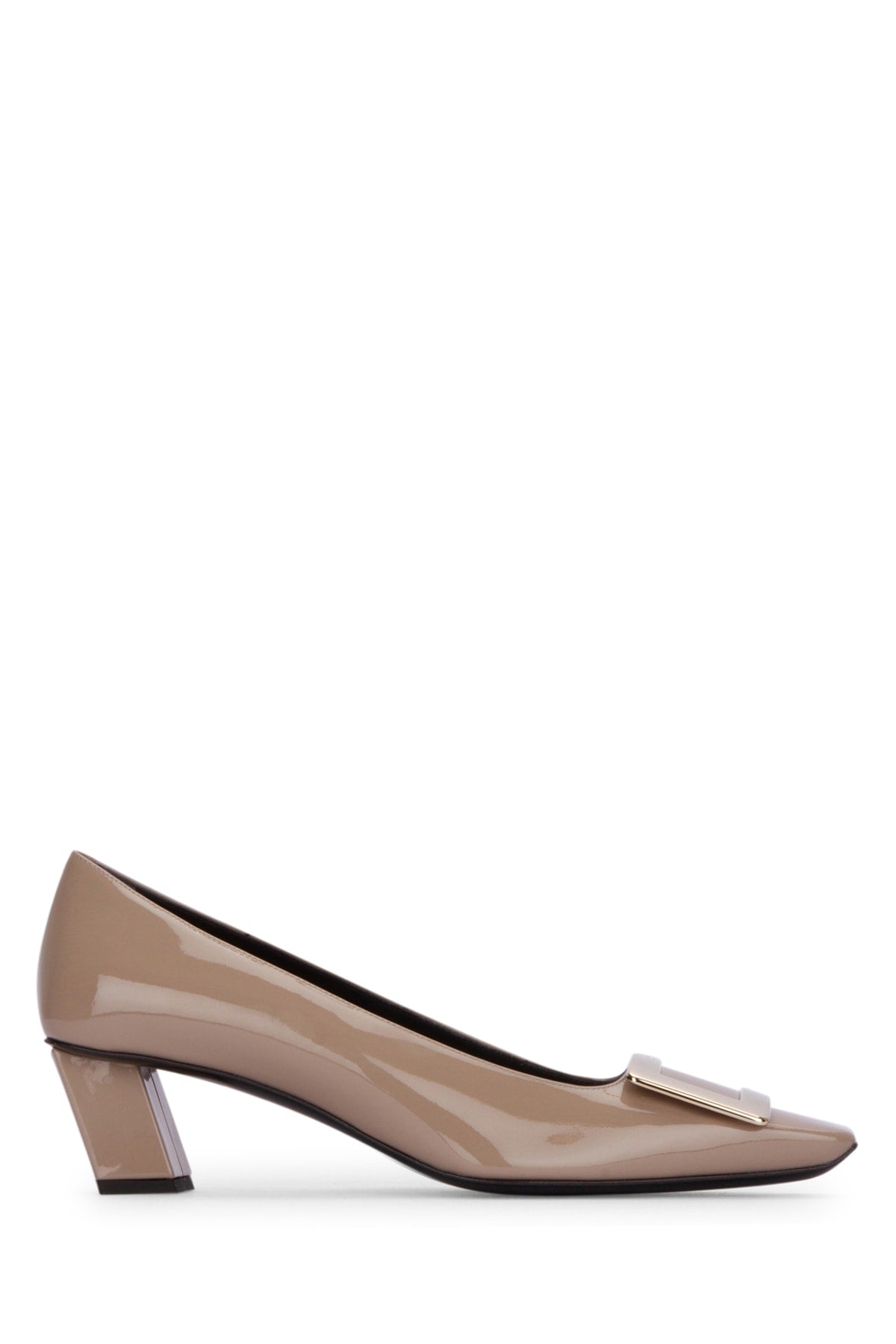 ROGER VIVIER Classic Square Buckle Pumps - 4.5 cm Heel