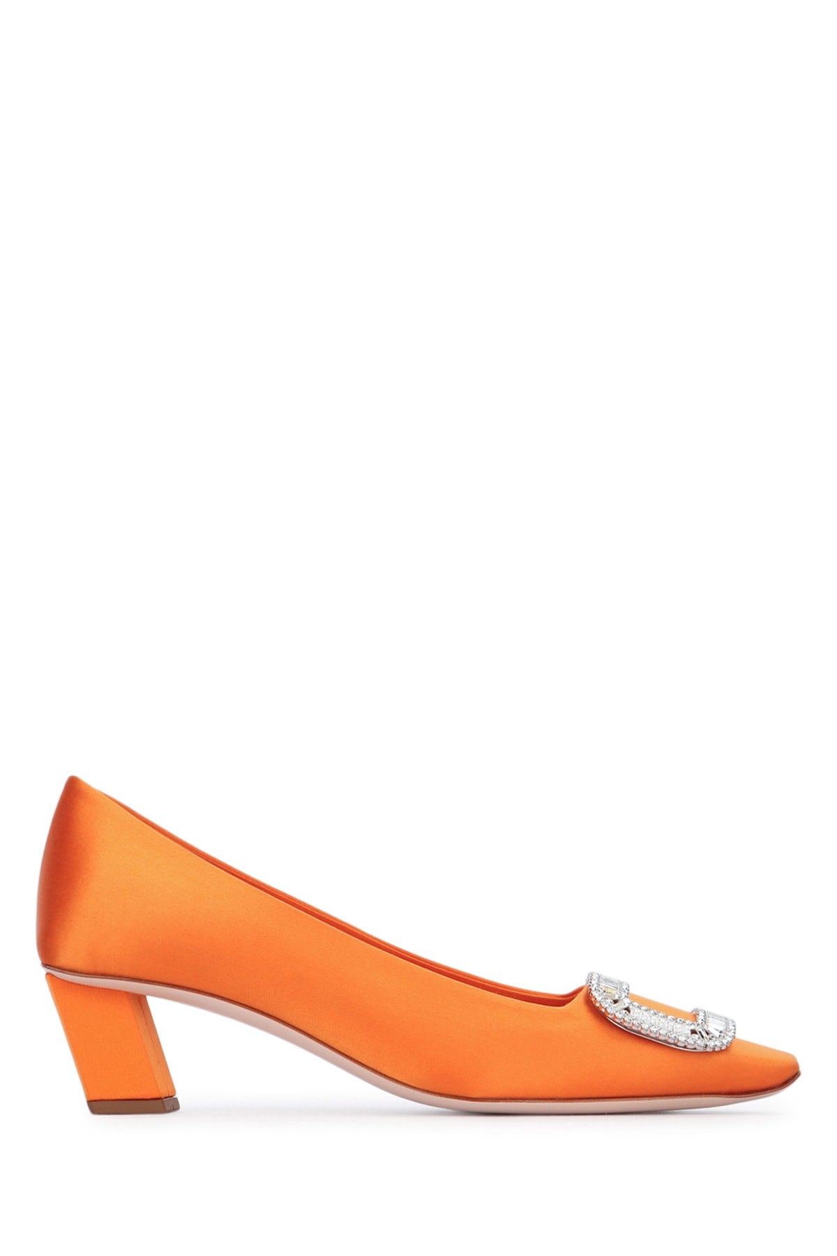 ROGER VIVIER Belle Vivier Buckle Strass Pumps T45