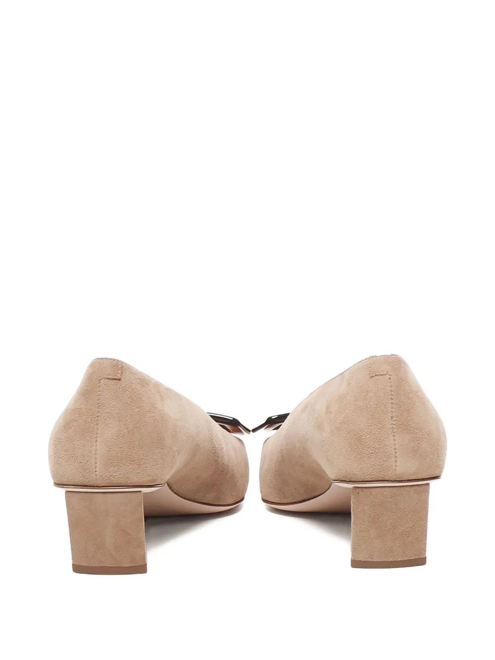 ROGER VIVIER Carey Buckle Hall Ballerina Shoes for Women