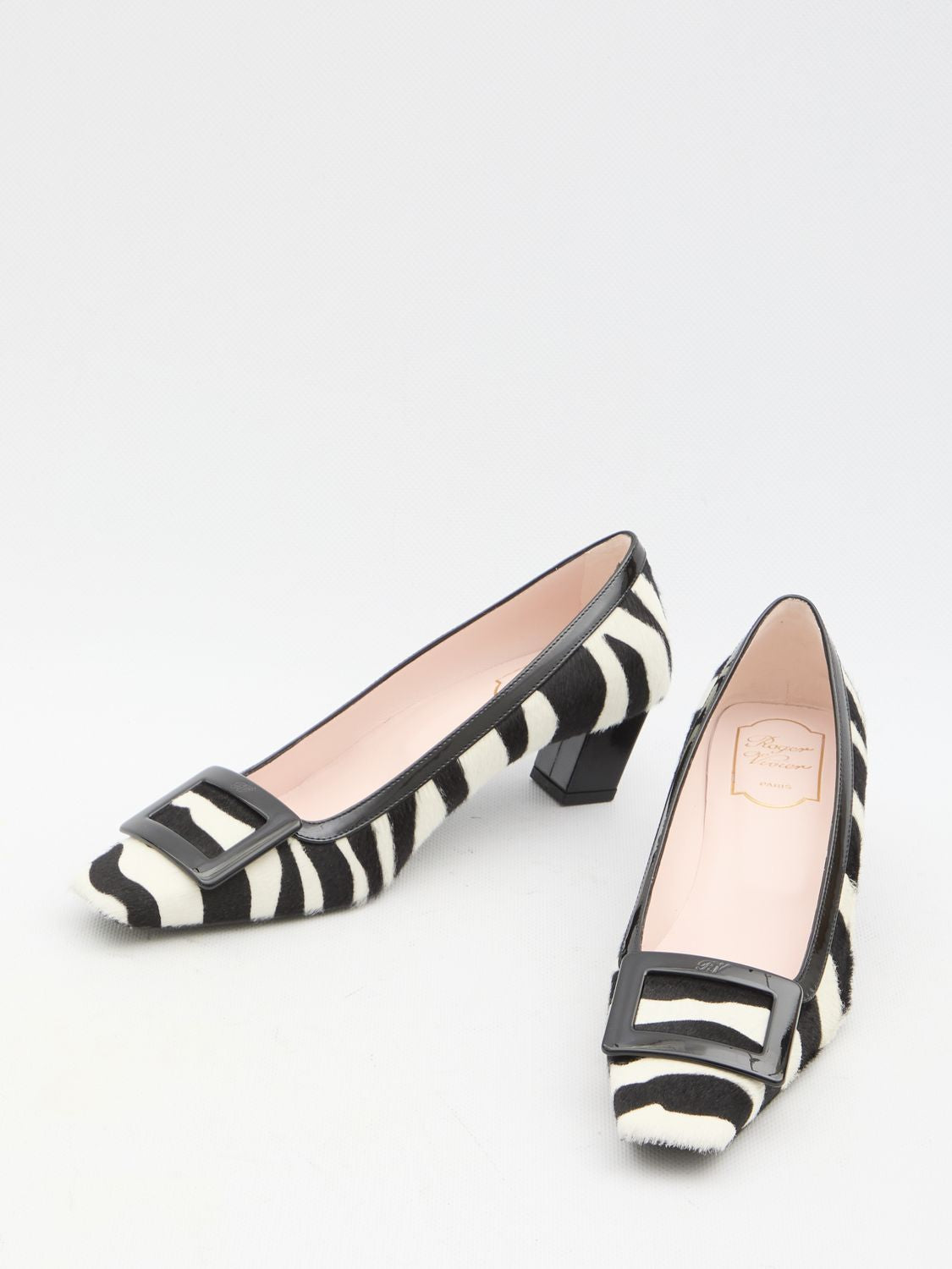 ROGER VIVIER Belle Vivier Pony Pumps - 4.5cm Skyscraper Heel
