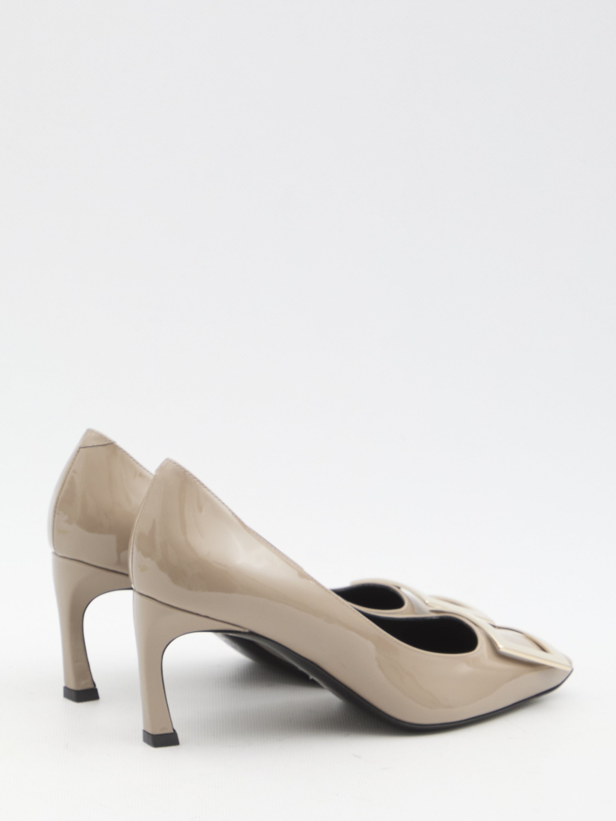 ROGER VIVIER Square Toe Trompette Pumps - 7 cm Heels
