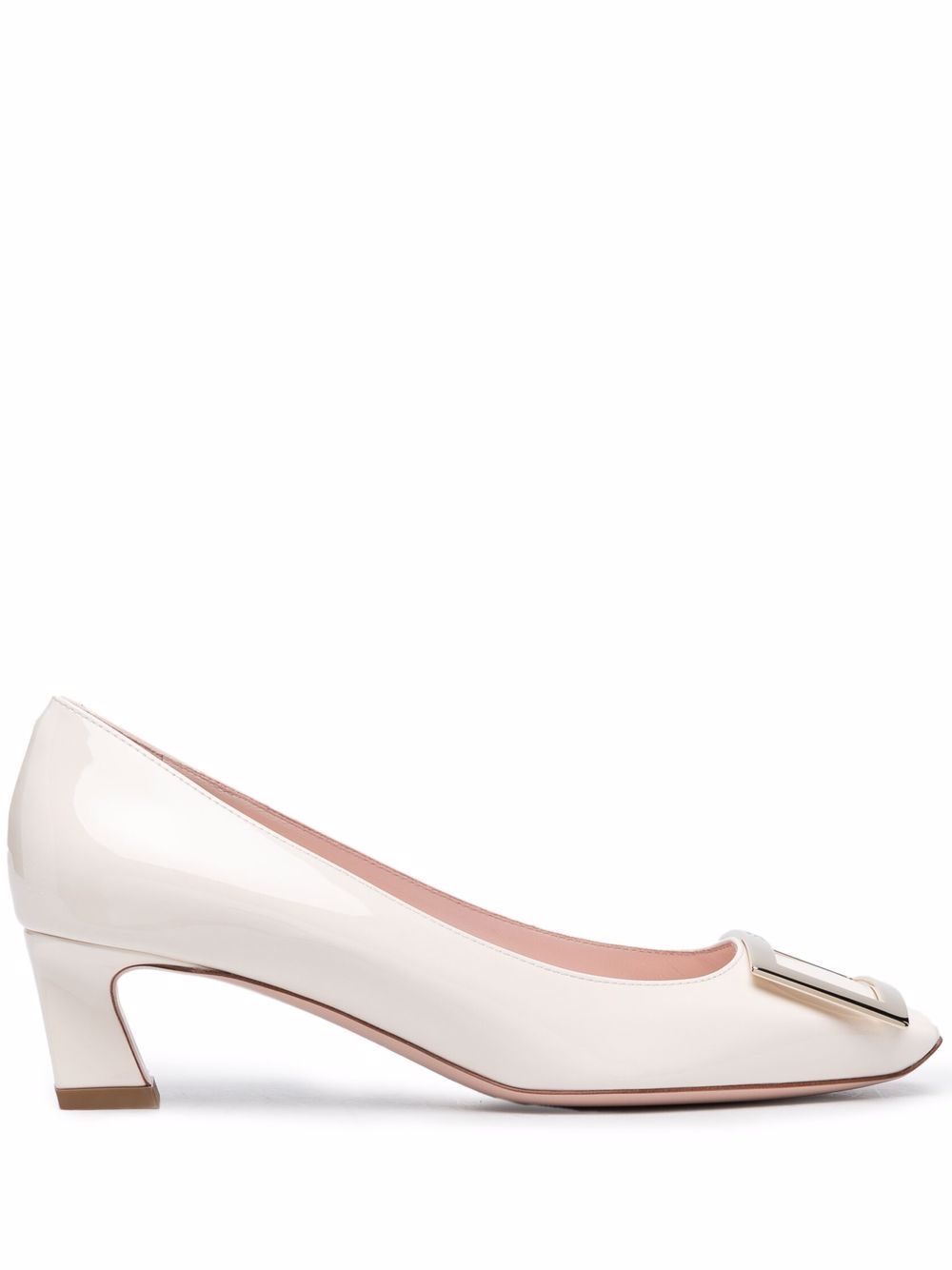 ROGER VIVIER Trompette 45 Leather Pumps