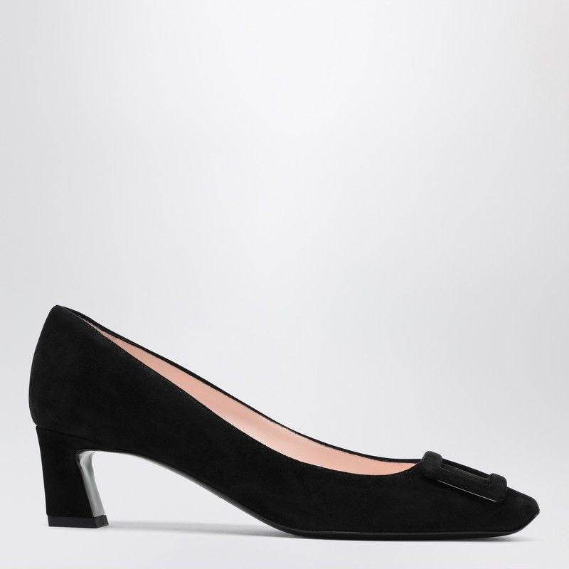ROGER VIVIER Women's Belle Vivier Mini Pumps with Decorative Buckle
