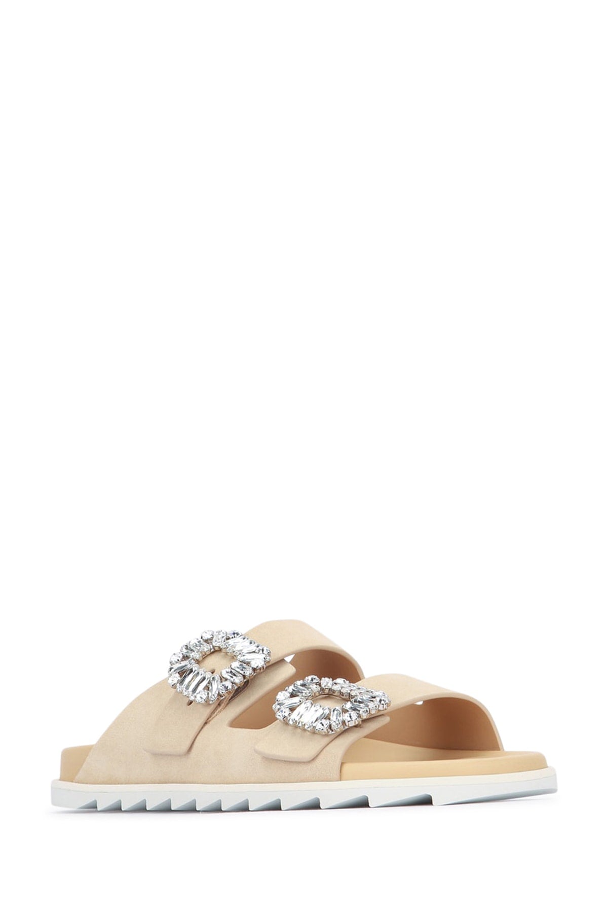 ROGER VIVIER Strappy Sandals with Sparkling Buckle - SS25 Collection