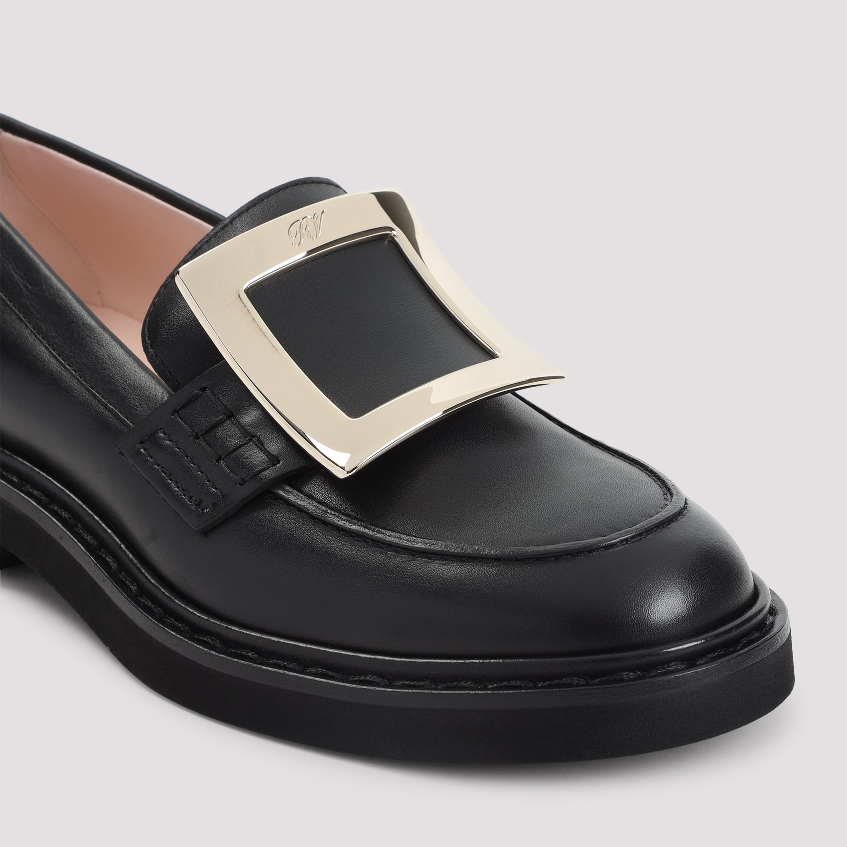 ROGER VIVIER Viv Rangers Met Buc 25 Loafers