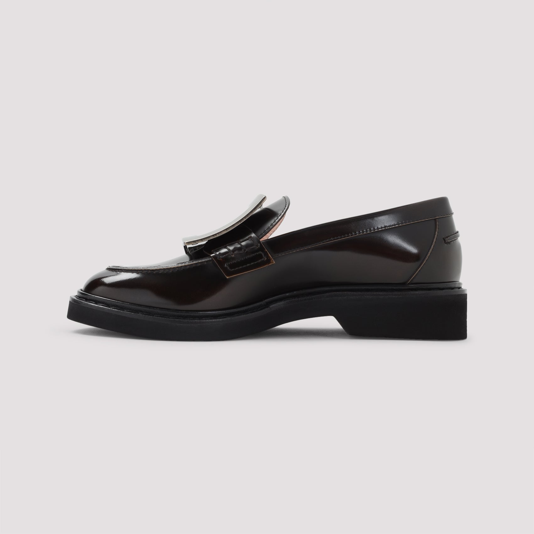 ROGER VIVIER Viv Buckle Platform Loafers