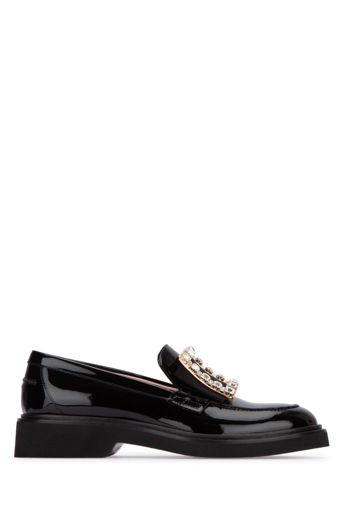 ROGER VIVIER Strass Buckle Loafer 25
