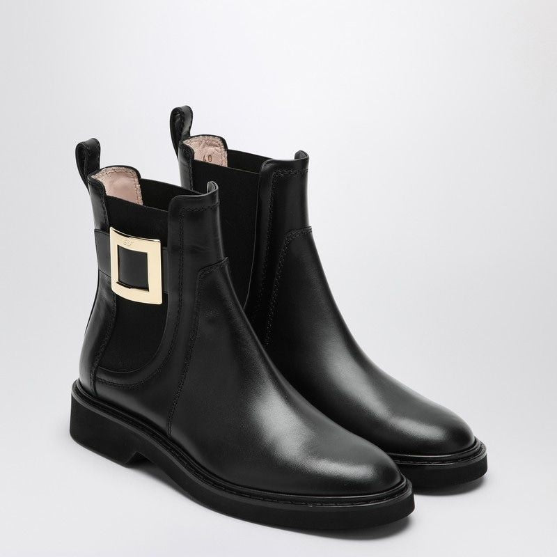 ROGER VIVIER Viv Rangers Low Mini Boots