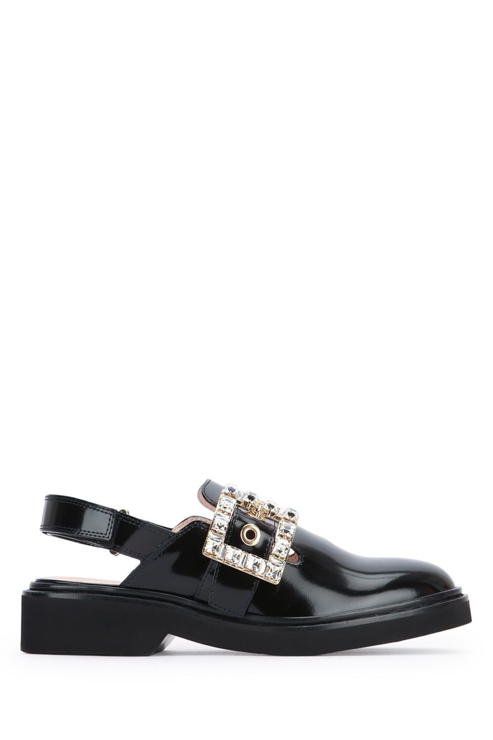 ROGER VIVIER Viv Rangers Strass Flats for Women