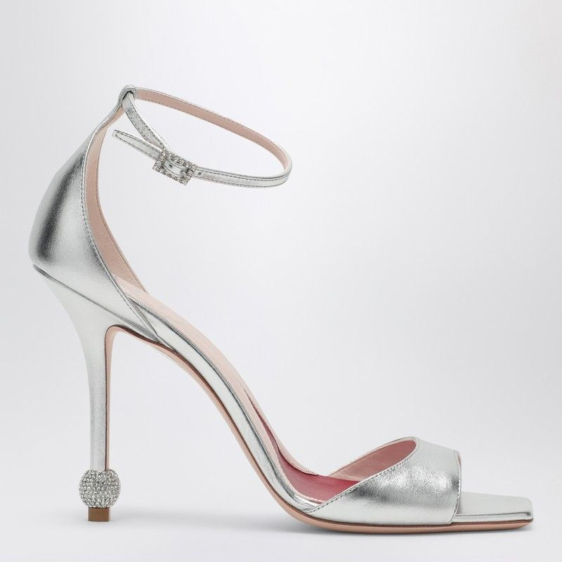 ROGER VIVIER Elegant Sandal with Jewelled Heel for Women