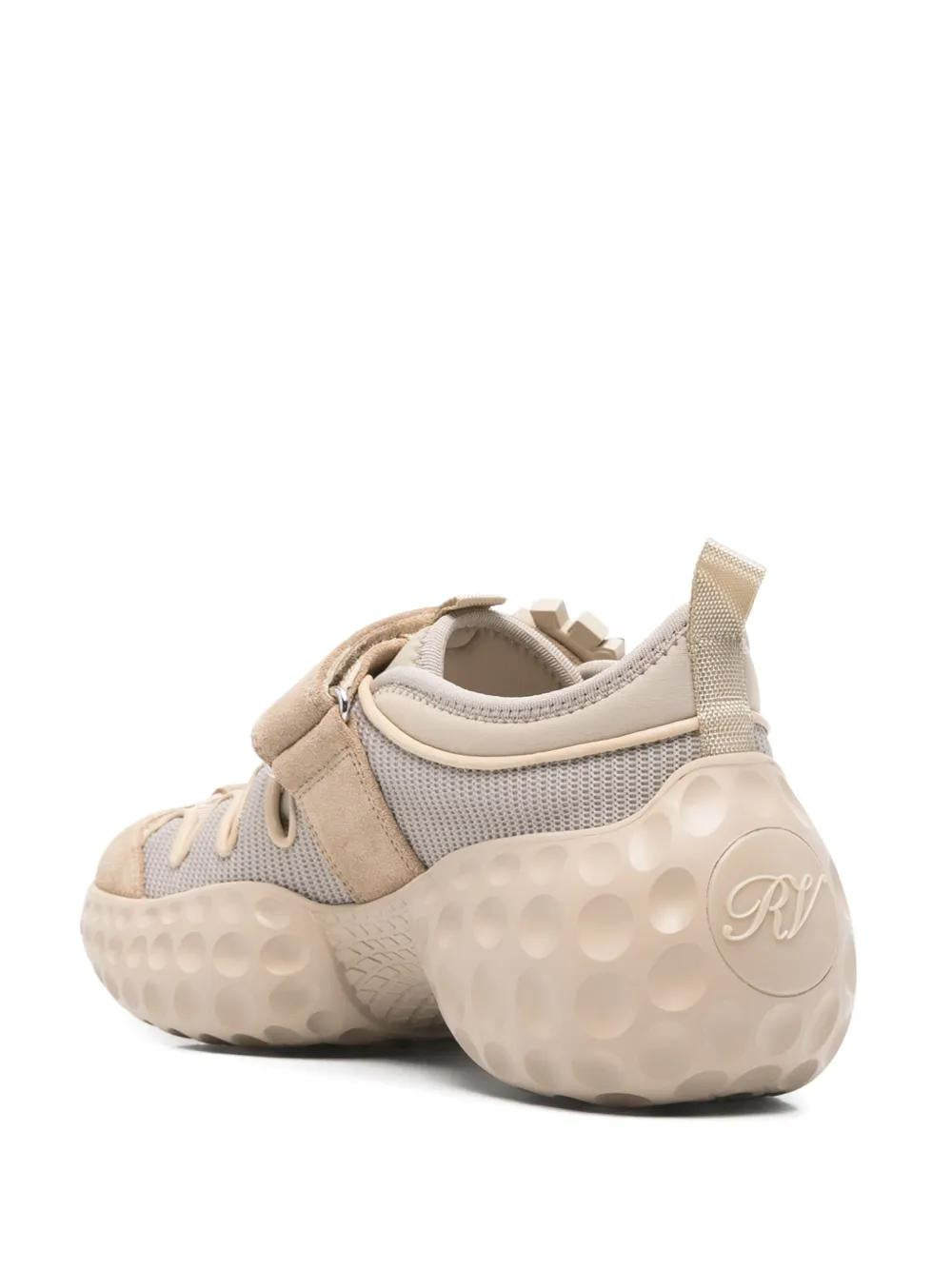 ROGER VIVIER Touch-Strap Crystal Sandals for Women - SS25