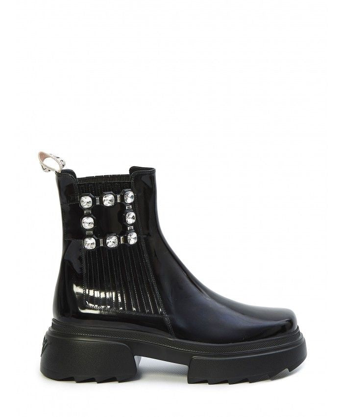 ROGER VIVIER Mini Buckle Chelsea Bootie for Women