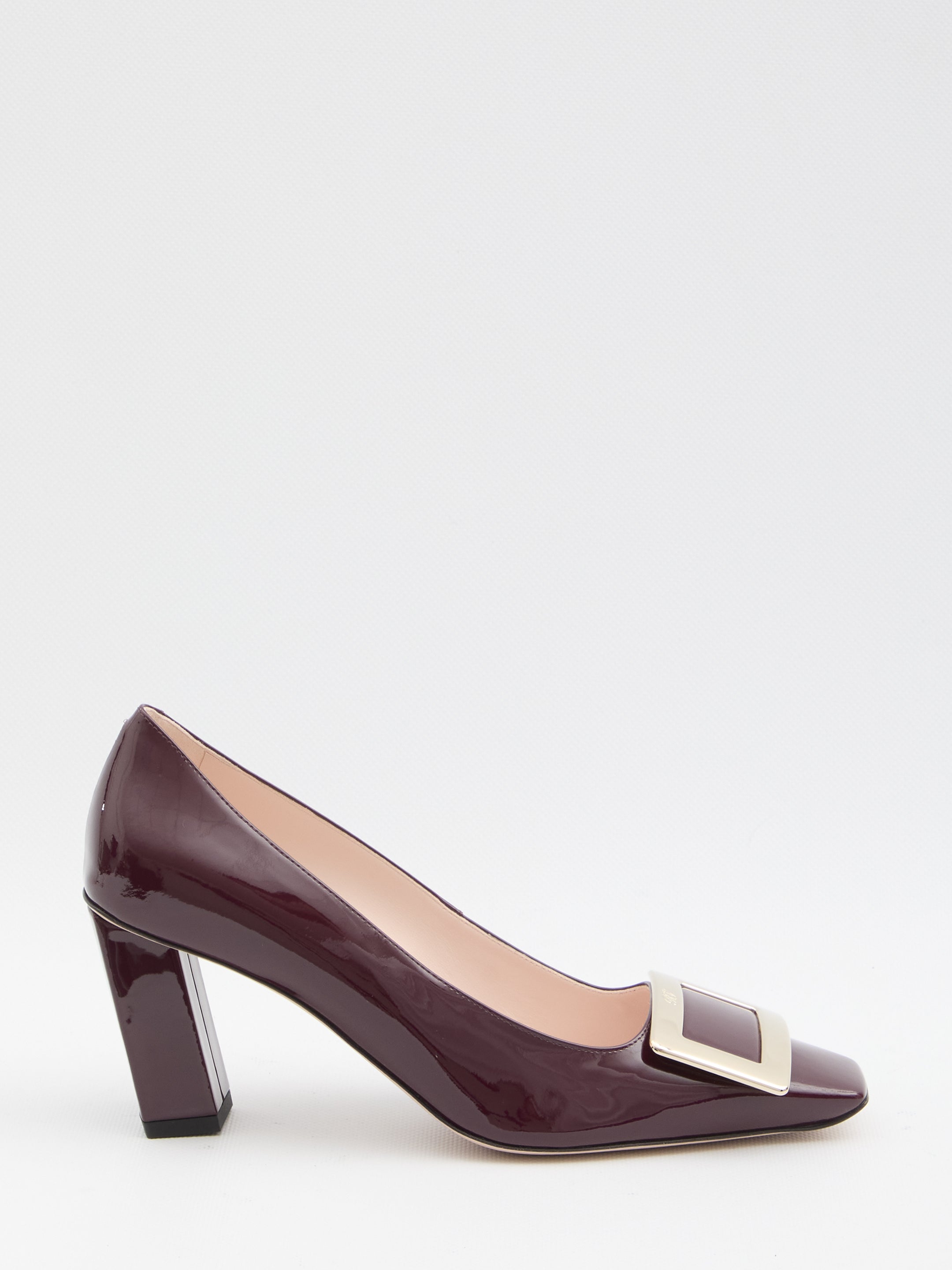 ROGER VIVIER Elegant Squared Toe Pumps with Skyscraper Heel - 7.5 cm