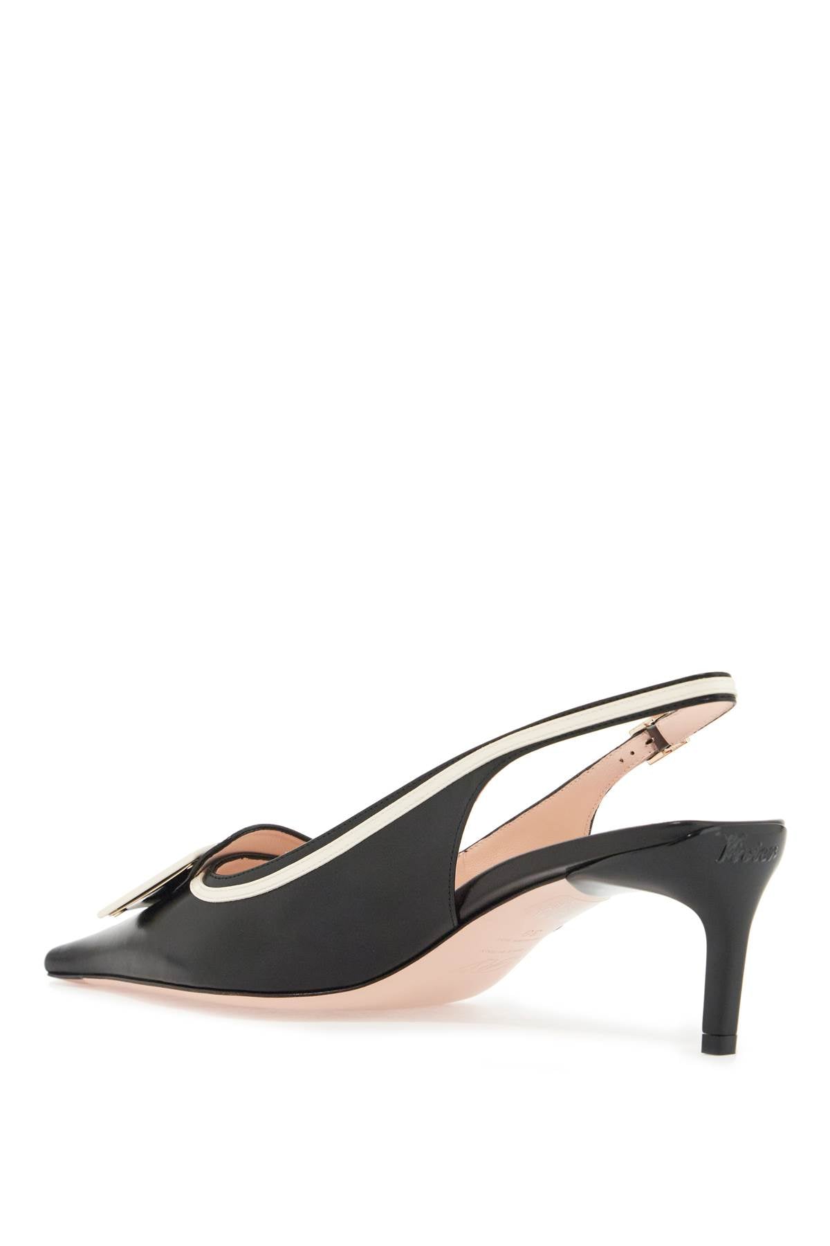 ROGER VIVIER Elegant Buckle Slingback Pumps - 55