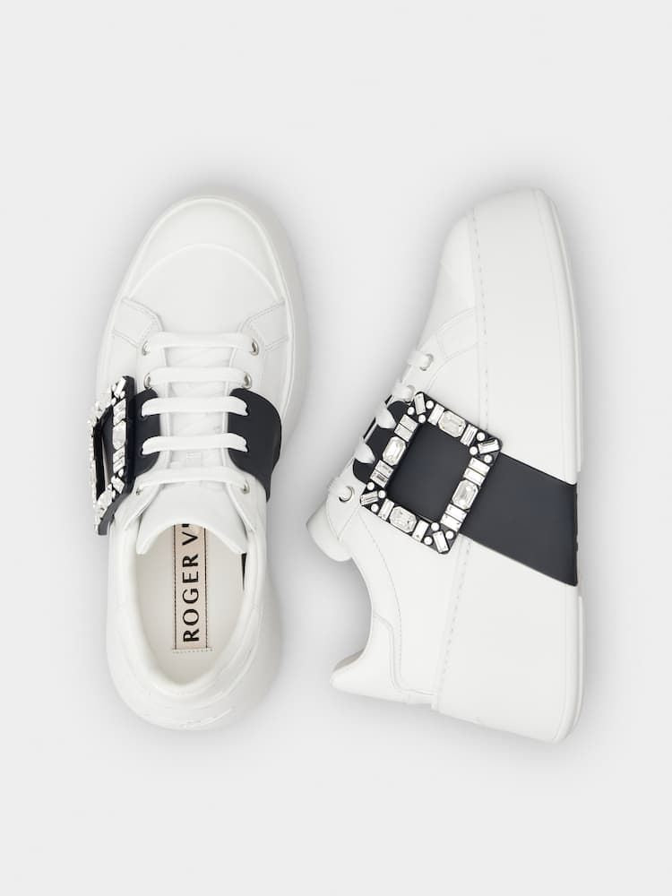 ROGER VIVIER High Sole Women's Skate Sneakers