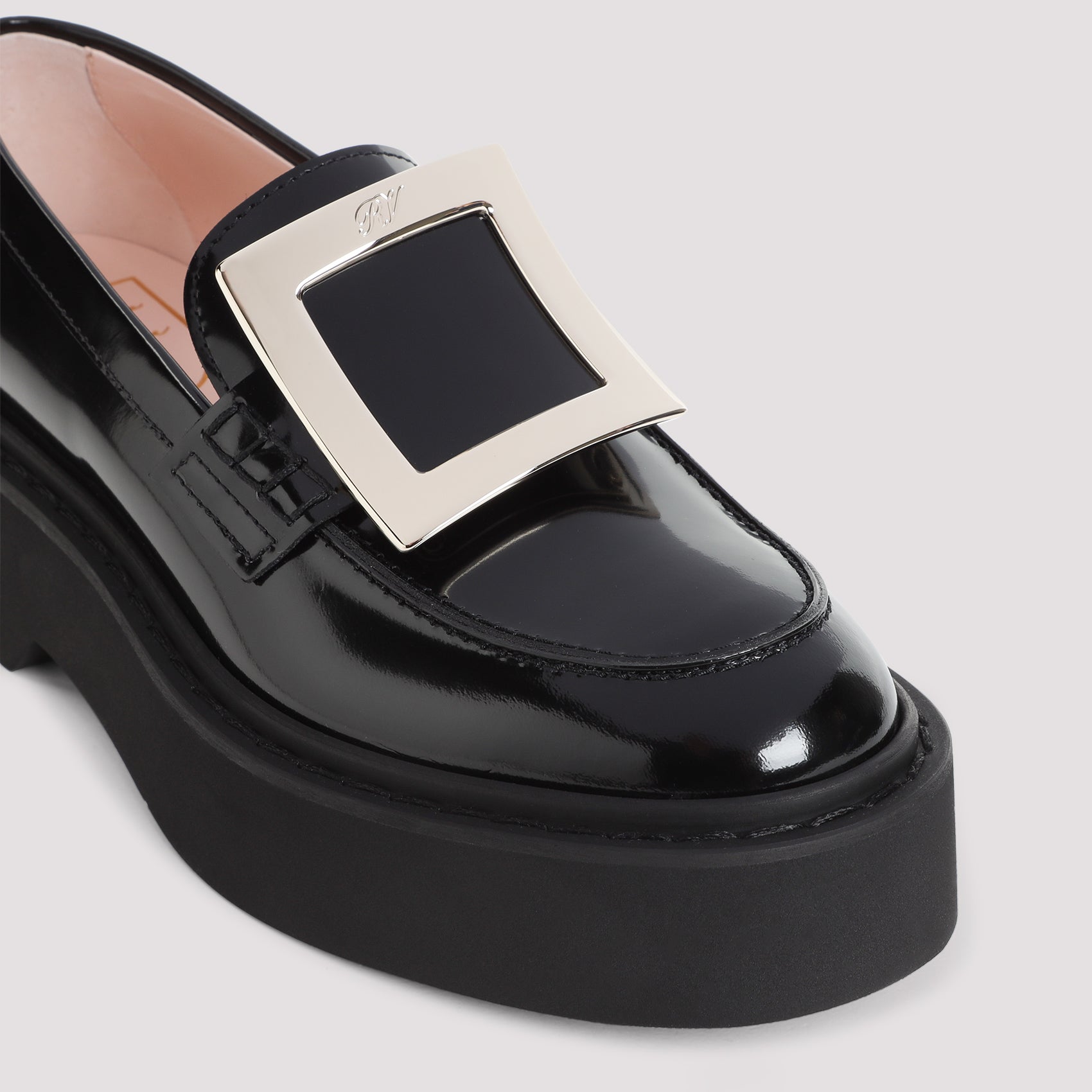 ROGER VIVIER High Metal Loafer