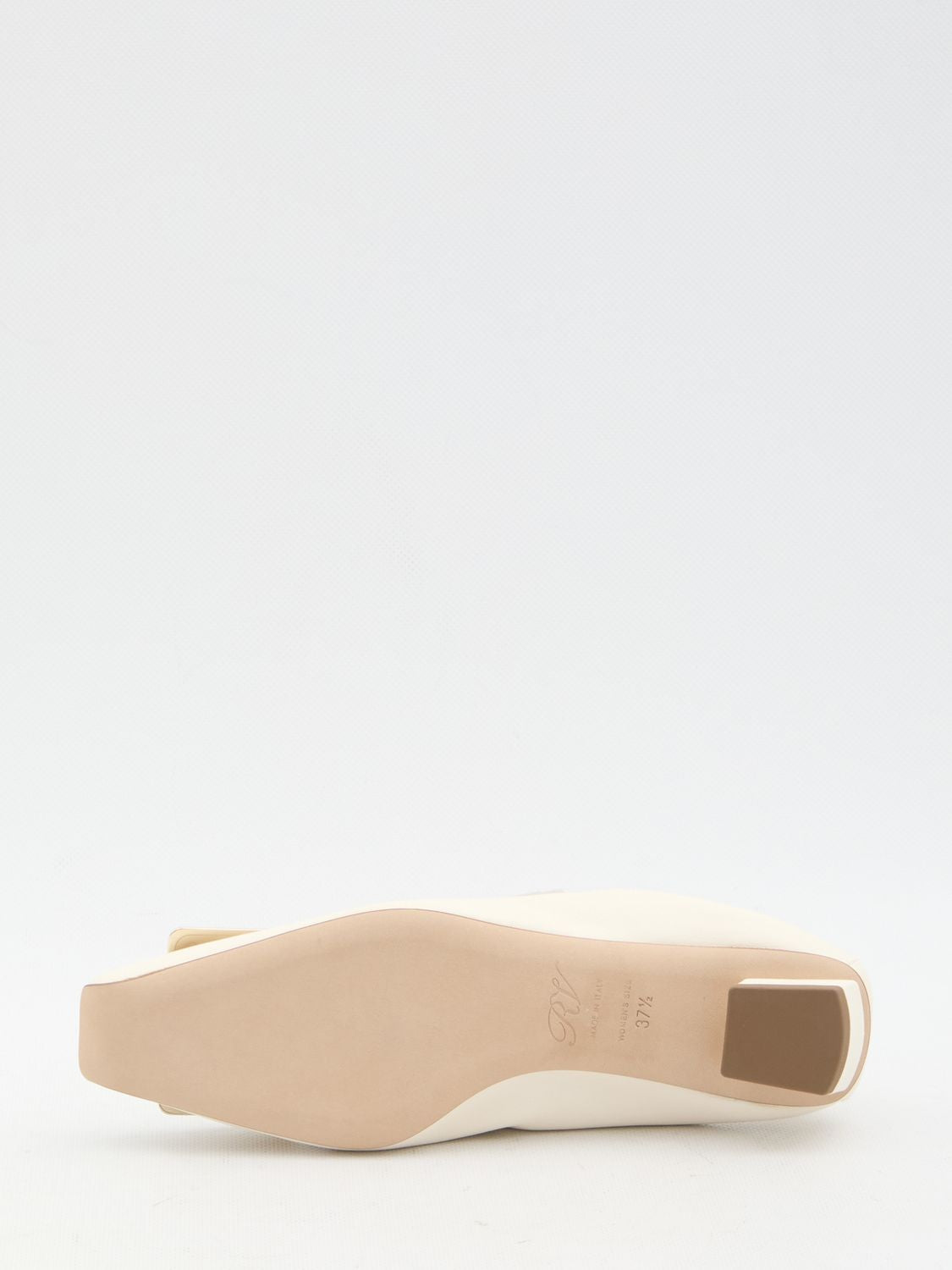 ROGER VIVIER Mini Square Toe Ballet Flats