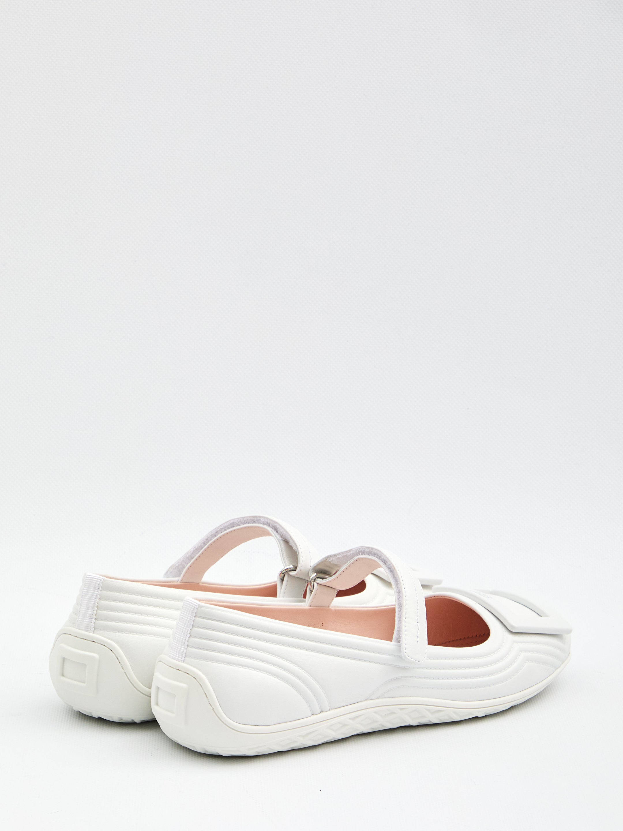 ROGER VIVIER Women’s Mini Mary Jane Ballerina Flats