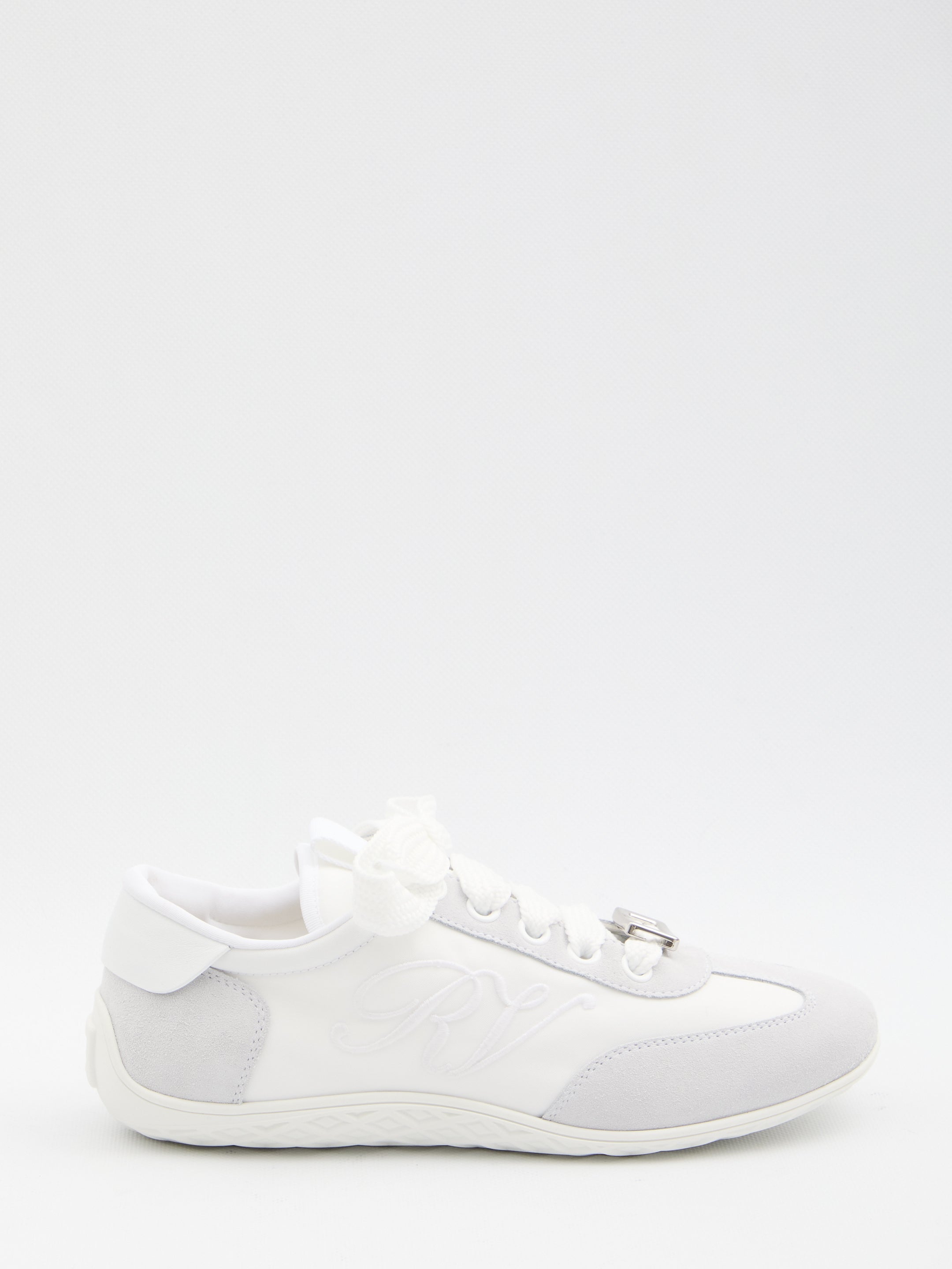 ROGER VIVIER Viv Low RV Lace-Up Sneakers for Women