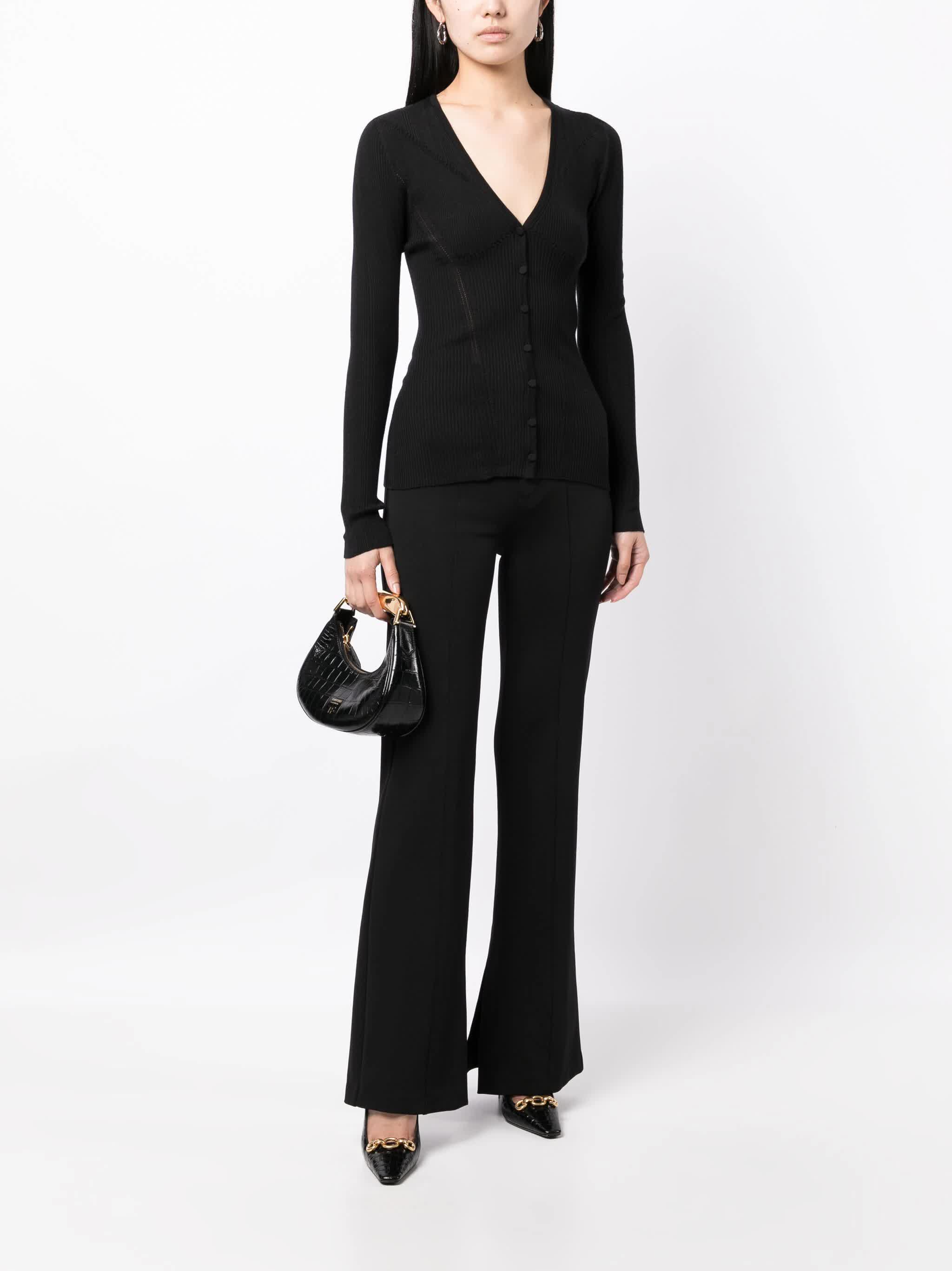 LANVIN Long Sleeve V-Neck Cardigan for Women