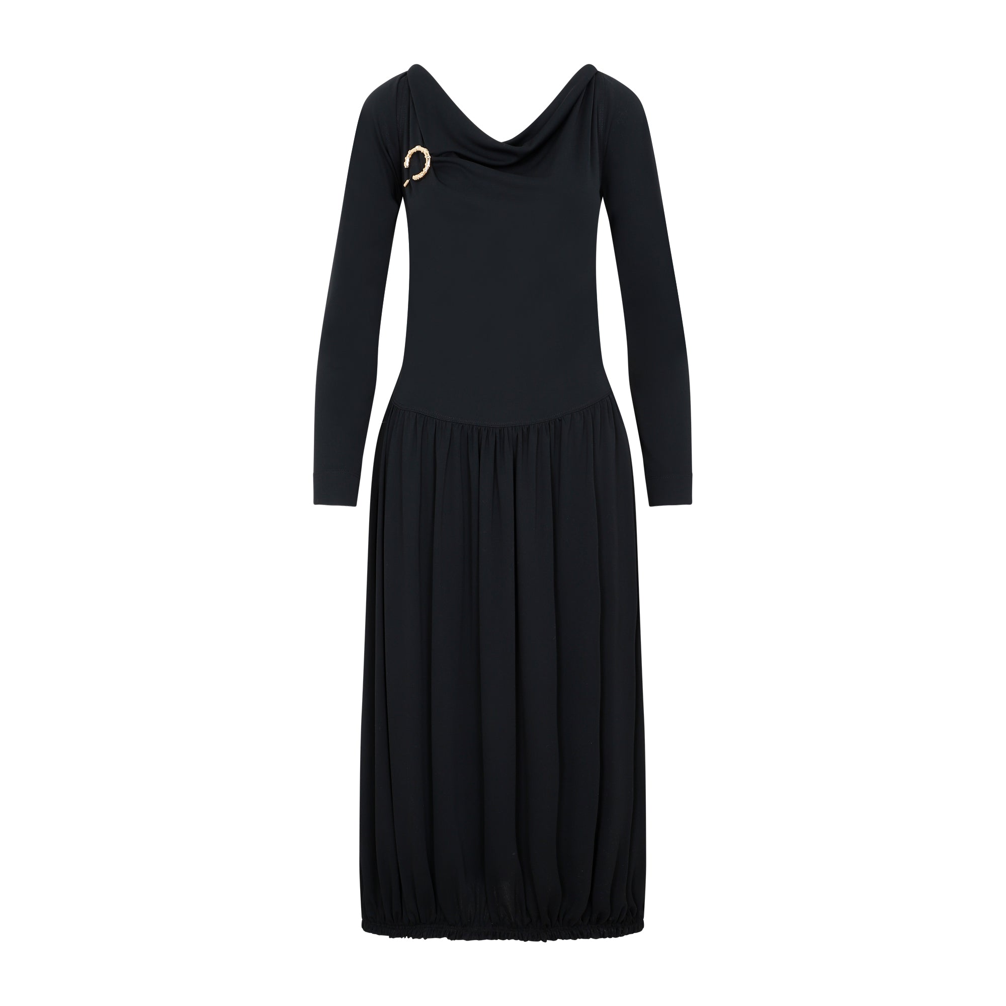 LANVIN Drape Midi Dress