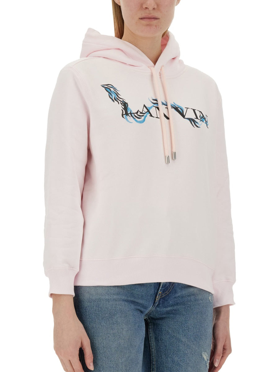 LANVIN Stylish Sweatshirt with Print - Size S