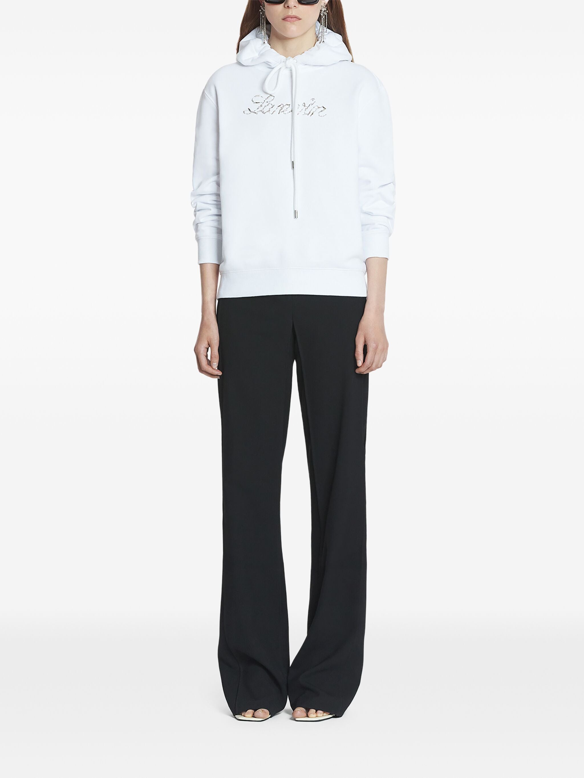 LANVIN Women's Script Logo Hoodie