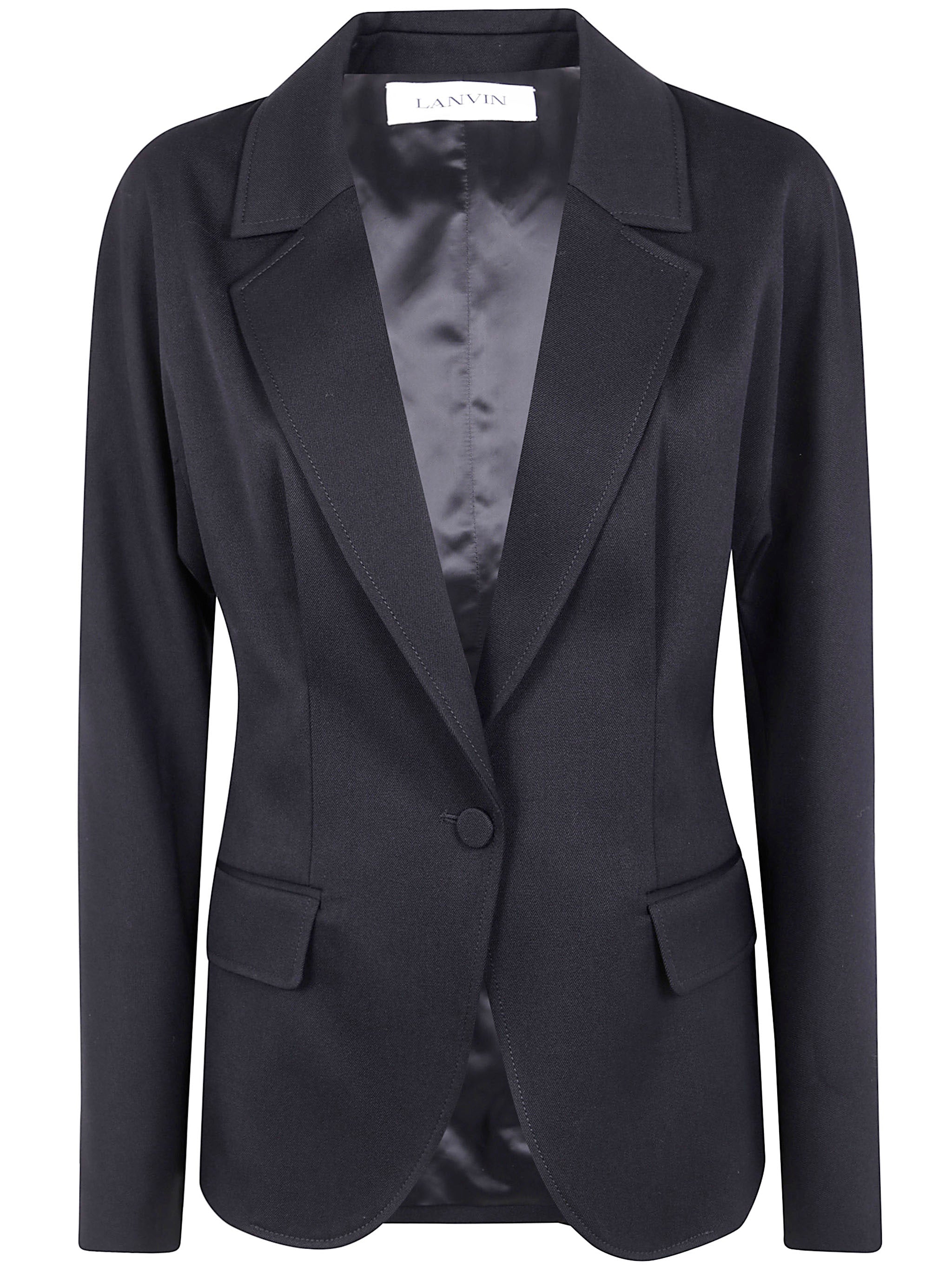LANVIN Single-Breasted Tailored Jacket - Women's