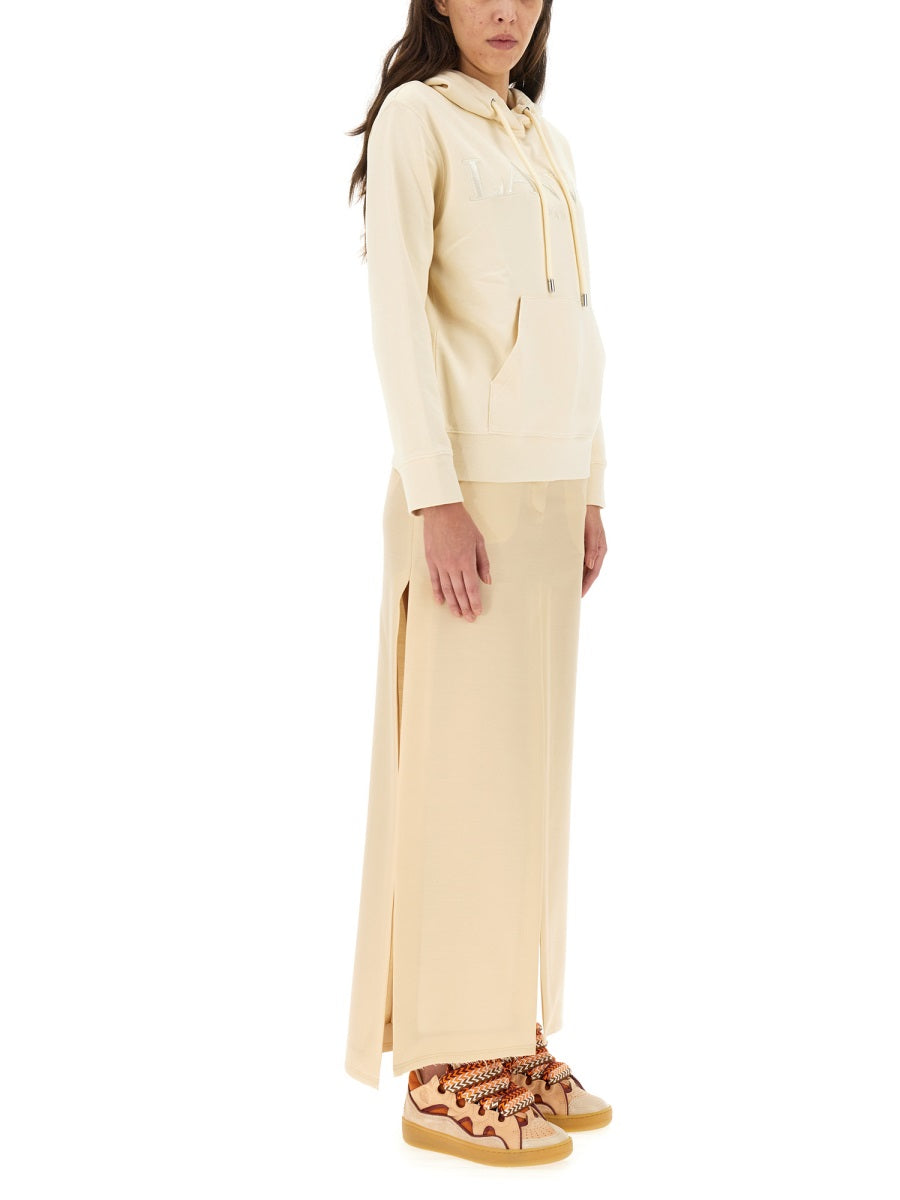 LANVIN Tailored Women's Skirt with Concealed Closure