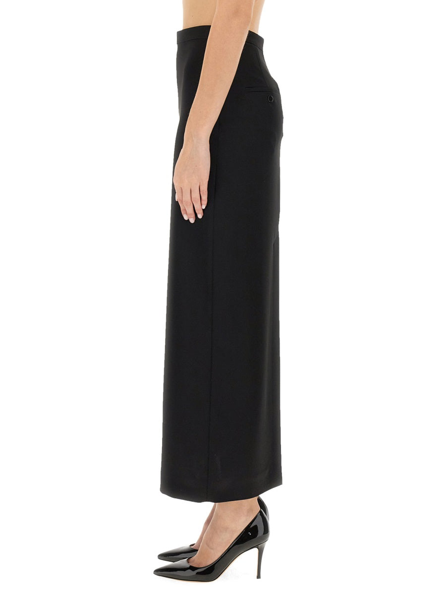 LANVIN Elegant Long Skirt - Size 38