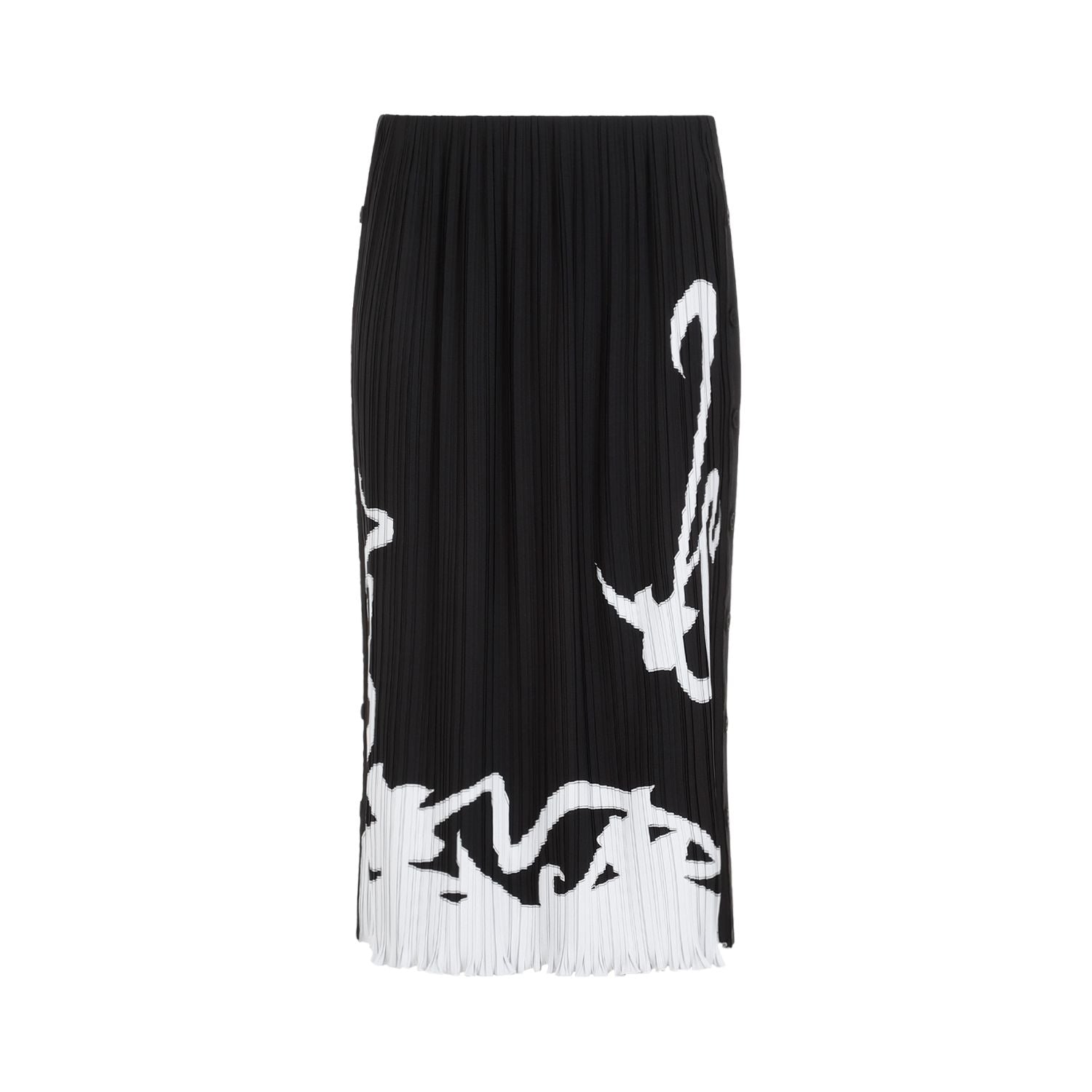LANVIN Pleated Long Skirt for Women