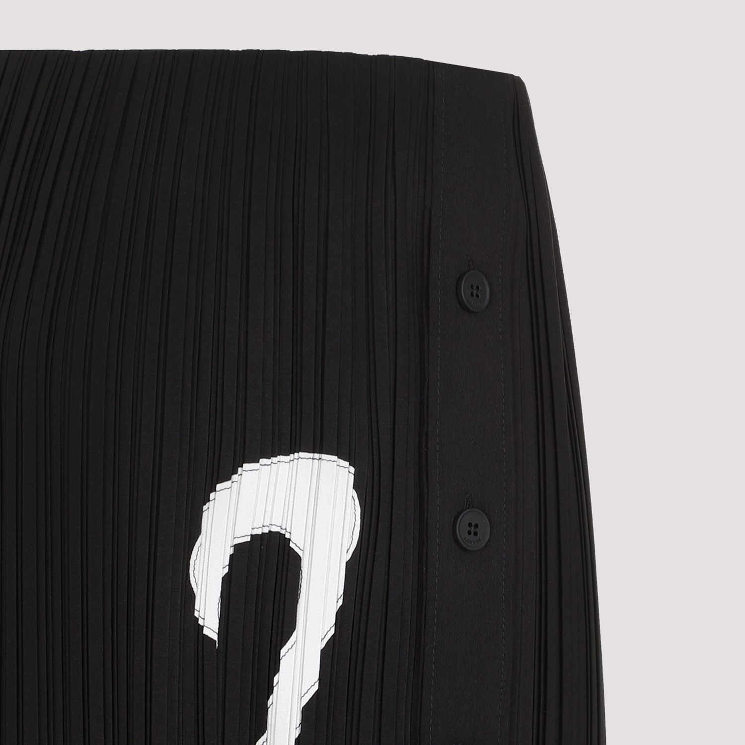 LANVIN Pleated Long Skirt for Women