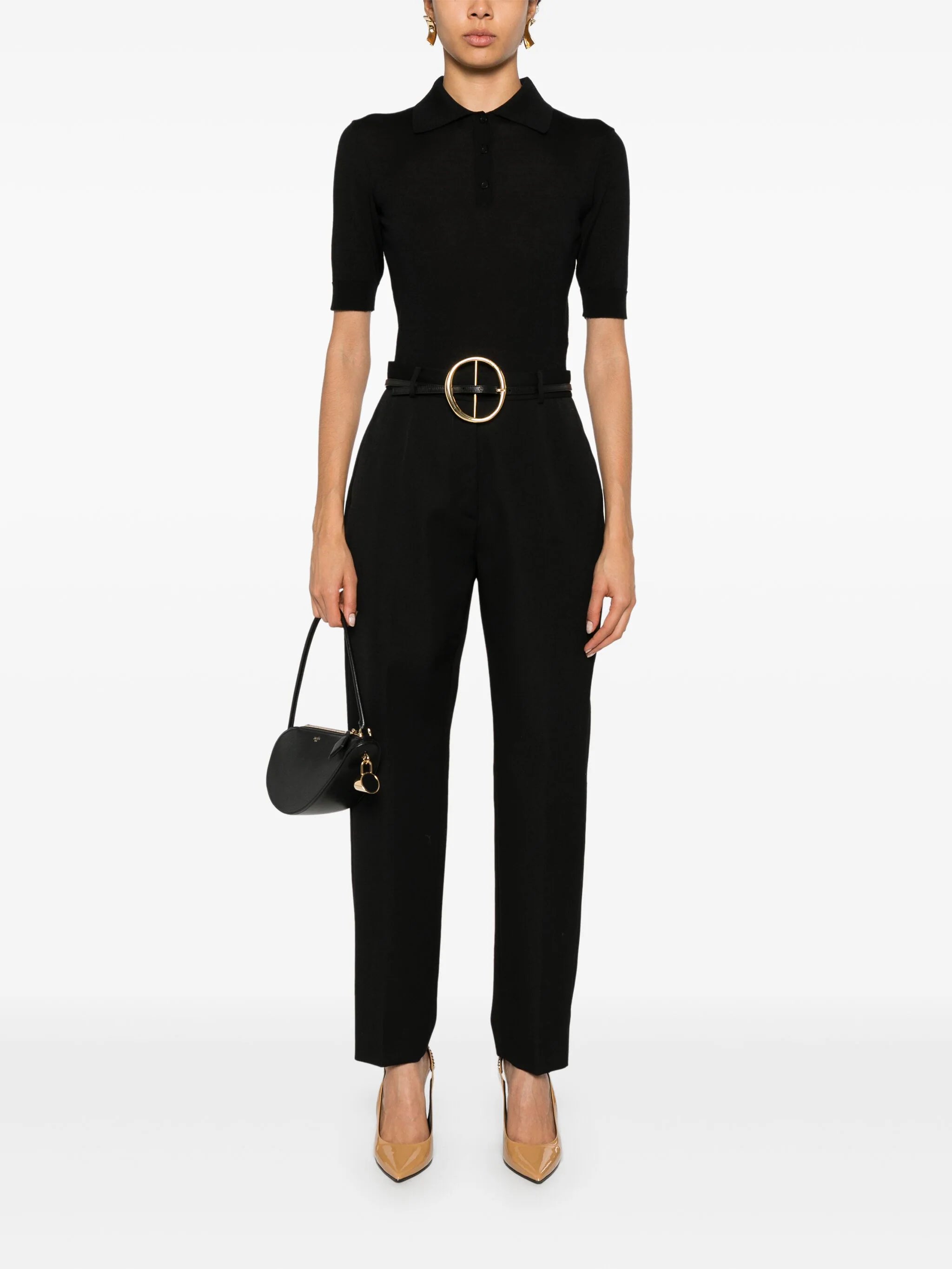 LANVIN Women's Tapered Wool Trousers - SS25