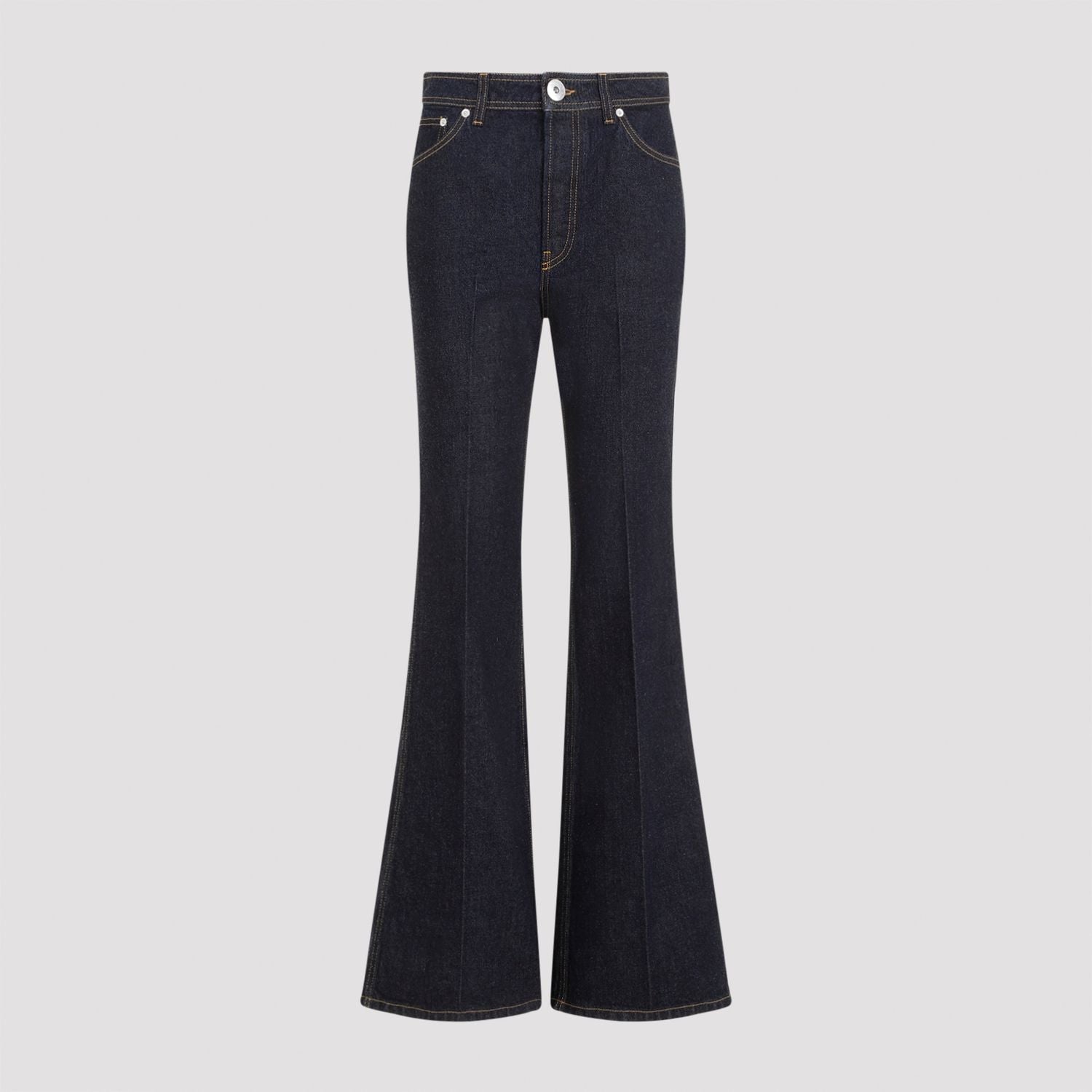 LANVIN Wide Leg Denim Trousers - Fall/Winter 2024