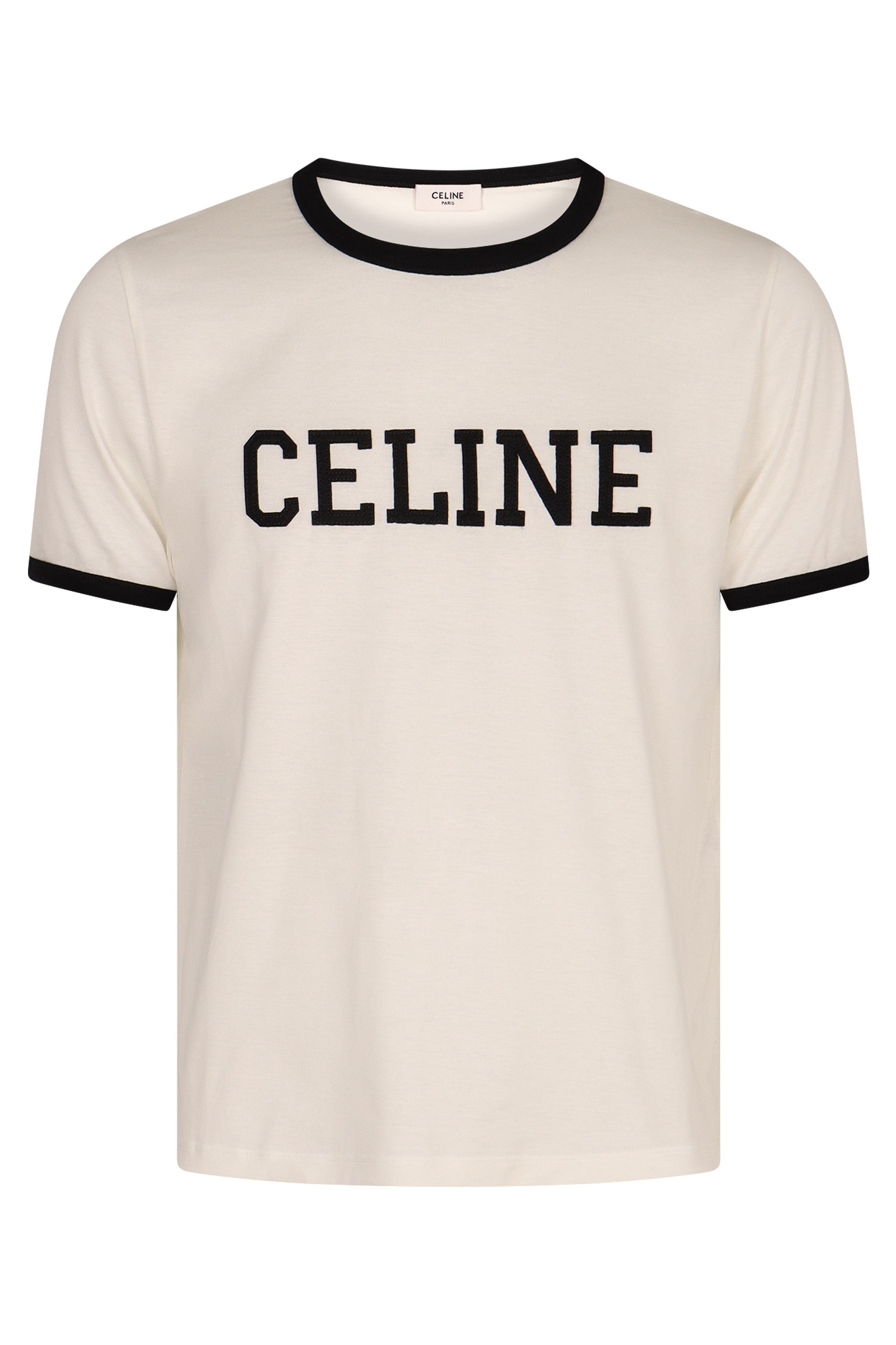 CELINE Logo Cotton T-Shirt
