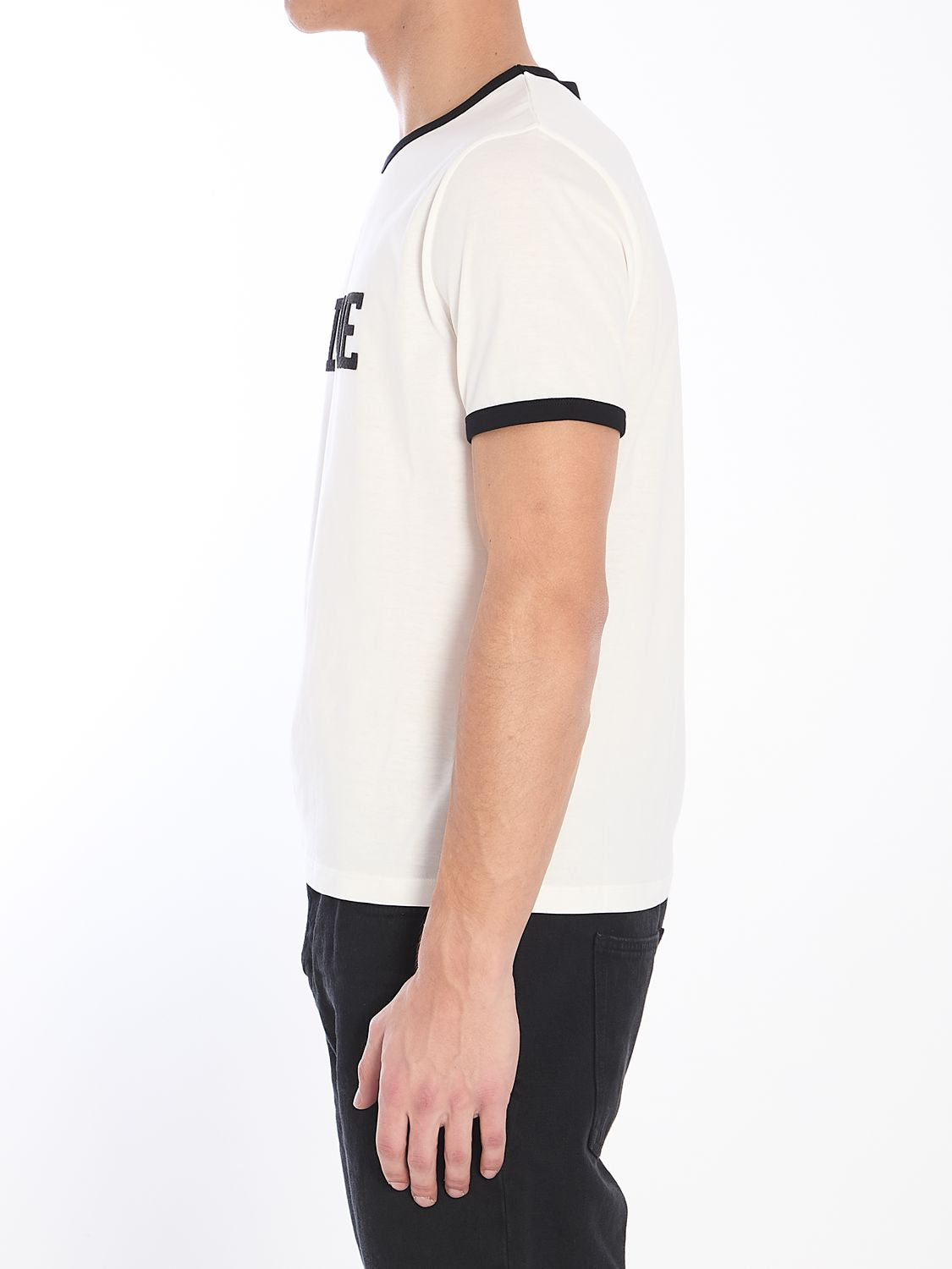 CELINE College Crew-Neck Short-Sleeve T-Shirt - Size L