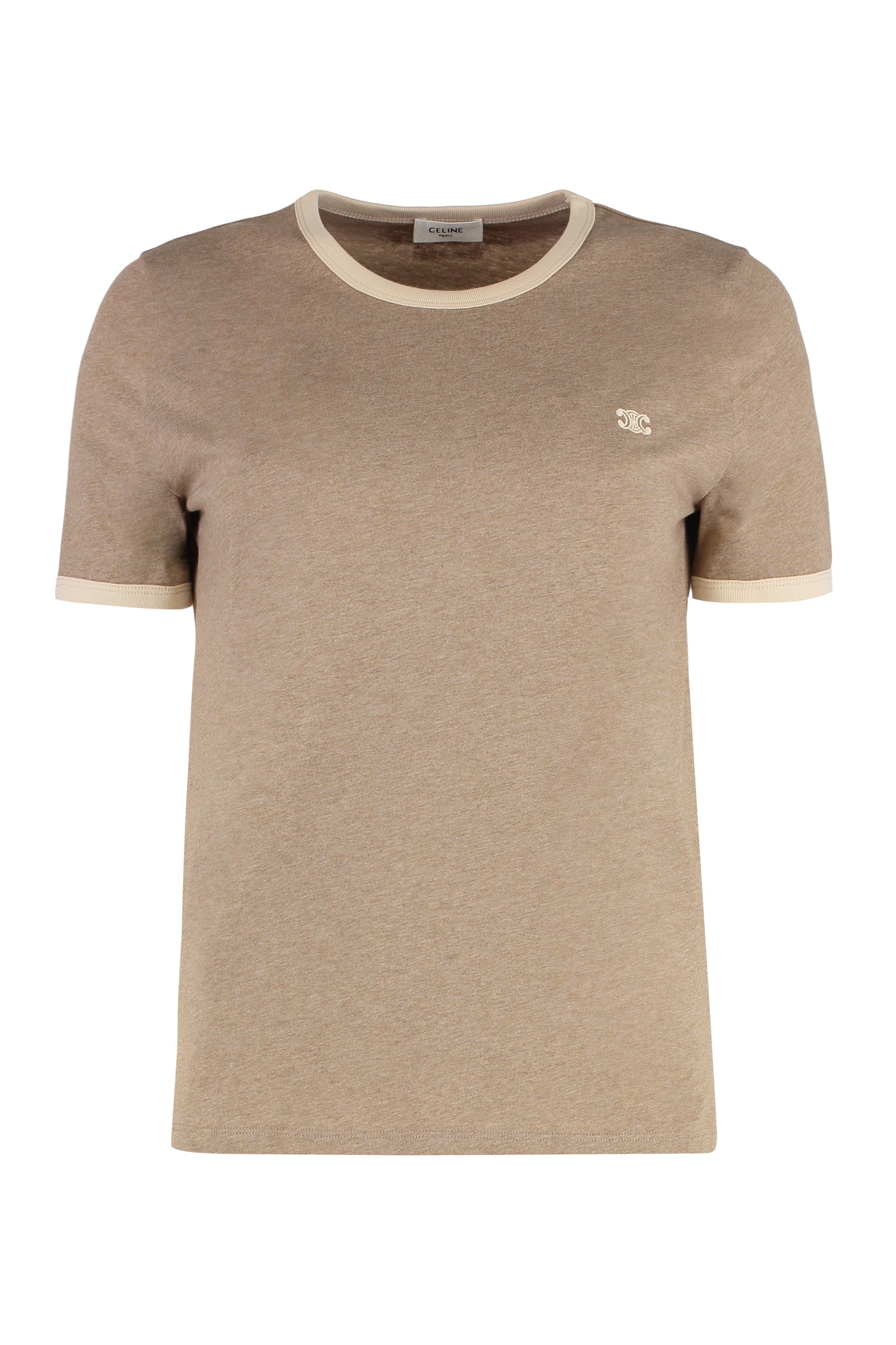 CELINE 70s Triomphe Cotton T-Shirt for Women