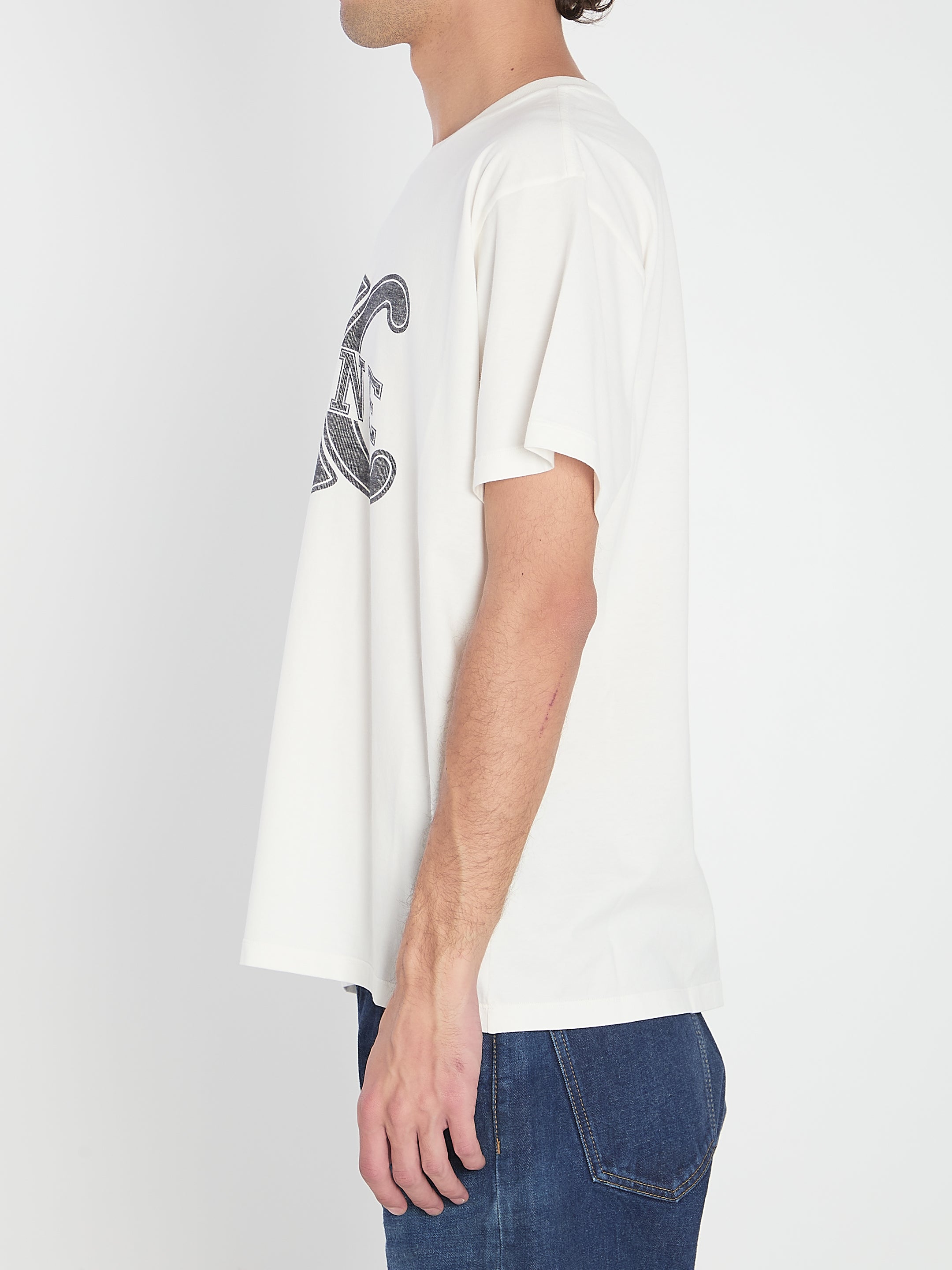 CELINE Triomphe Relaxed Fit T-Shirt - Size L