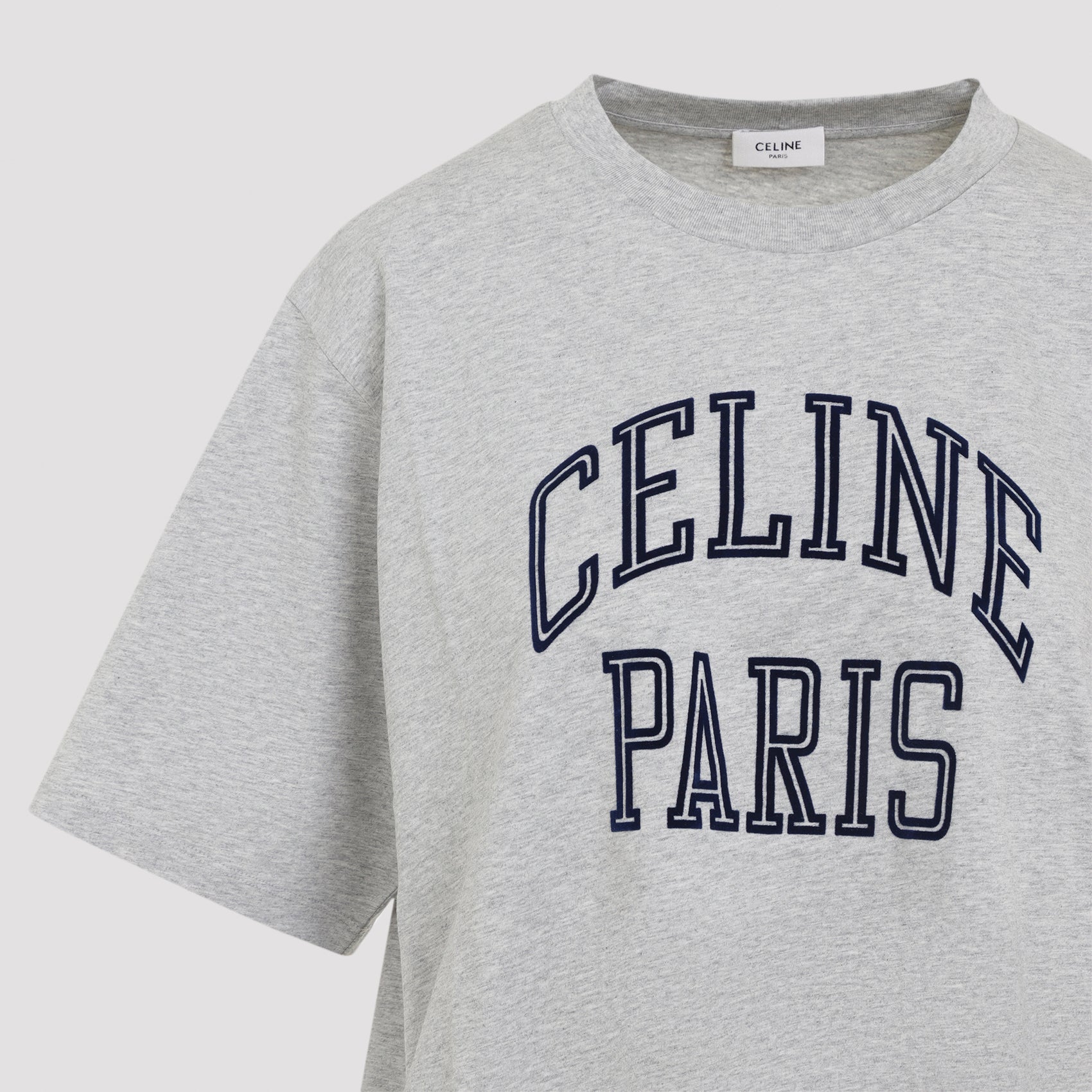 CELINE Vintage Loose Cotton T-Shirt - FW25 Collection