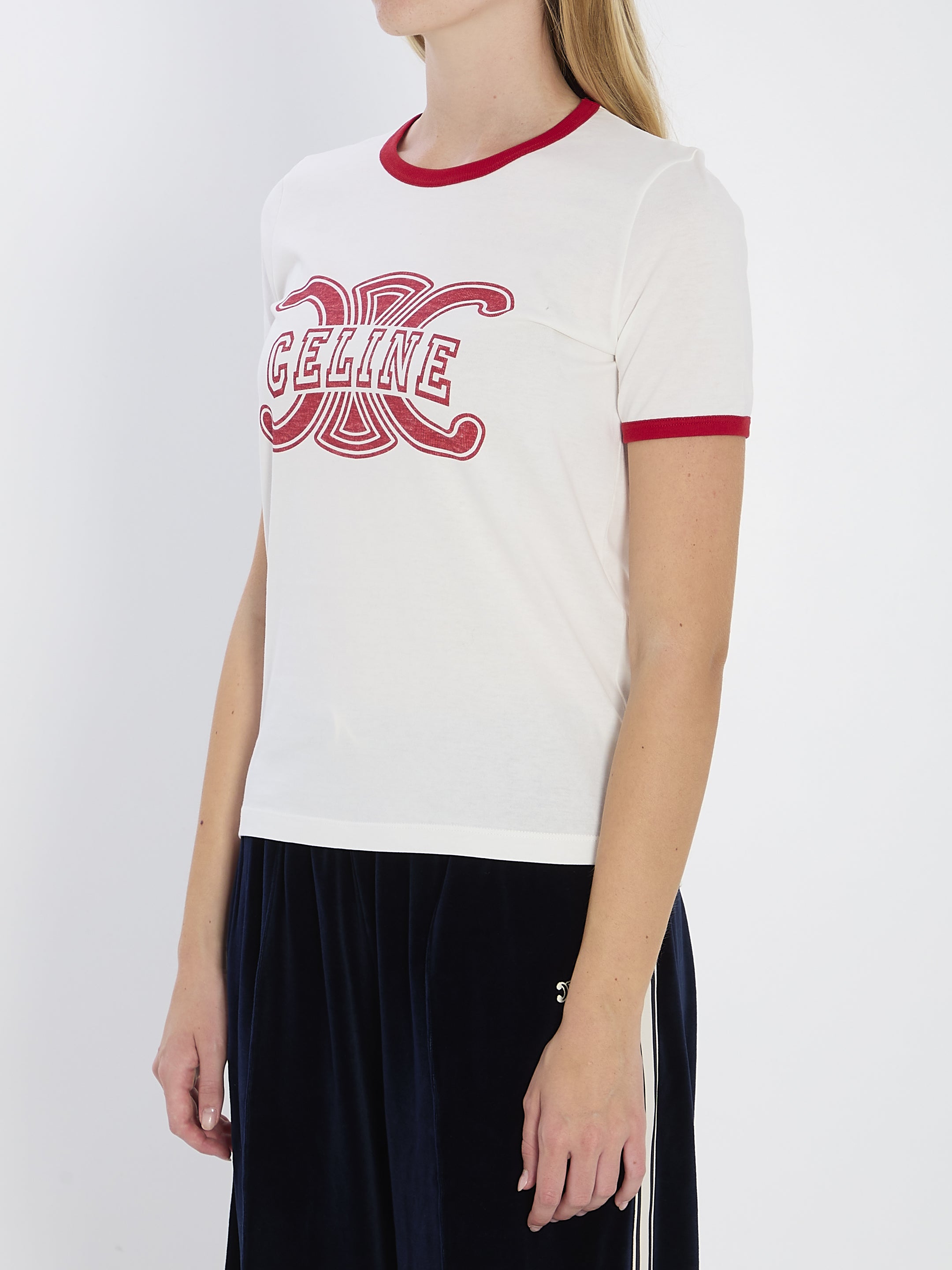 CELINE Triomphe 70s T-Shirt - Slim Fit, Size S