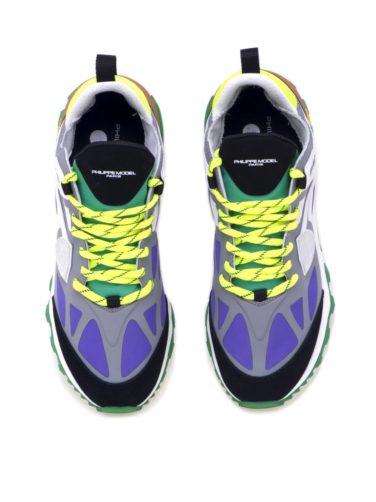 PHILIPPE MODEL PARIS Men's Low Profile Sneakers with Vibram Sole