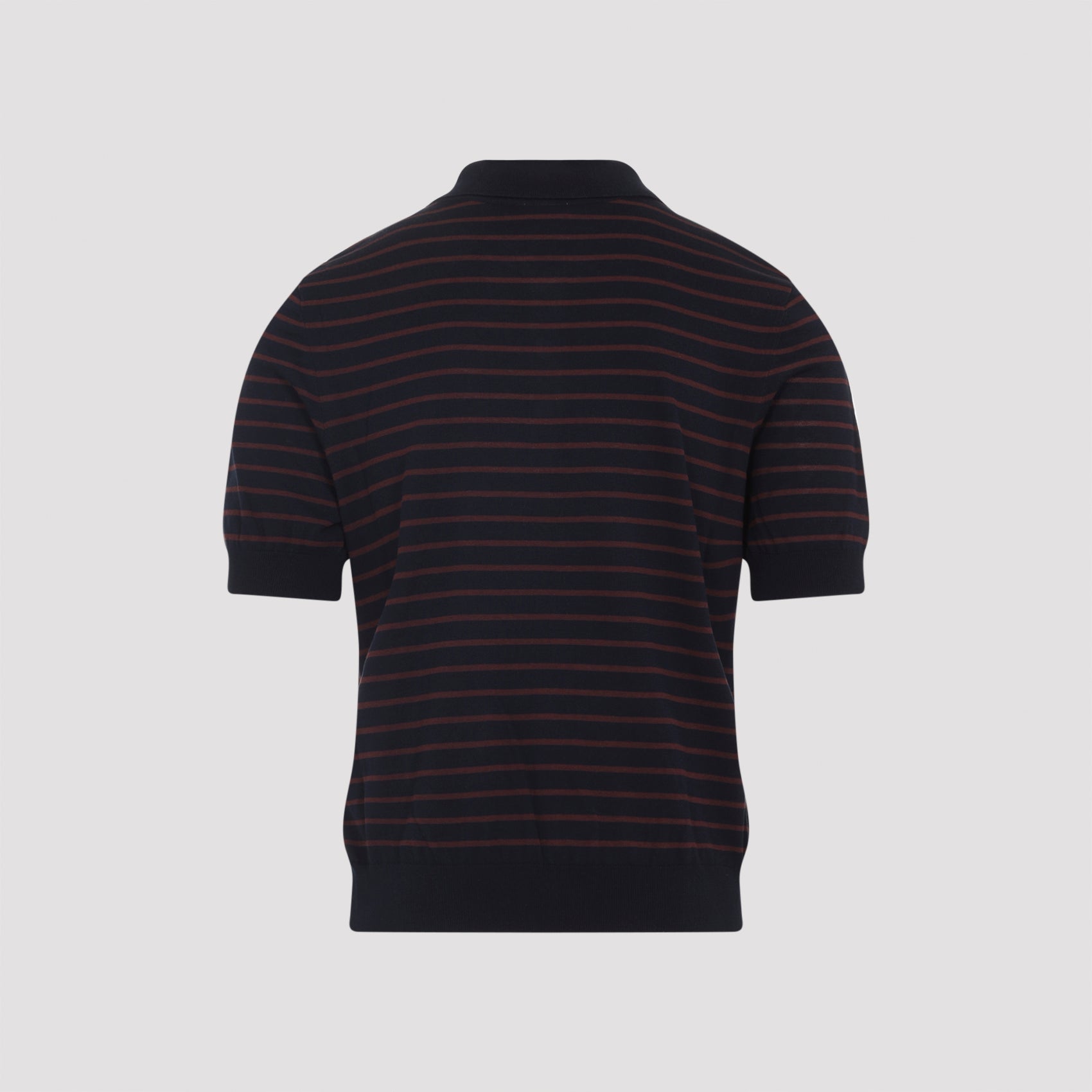 CELINE Short-Sleeved Polo Sweater for Men