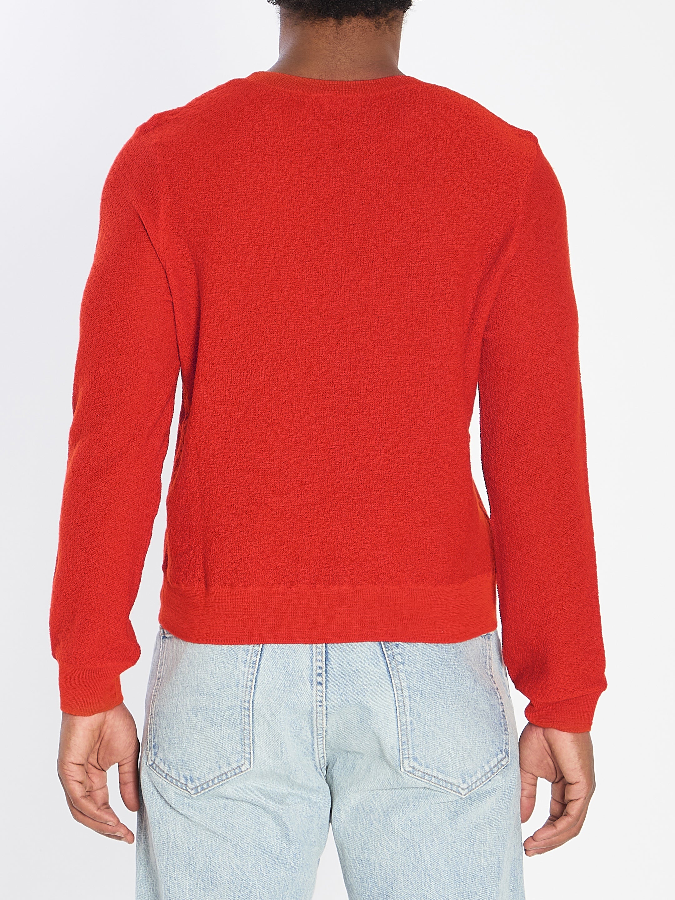 CELINE Crew Neck Sweater in Wool - Size L