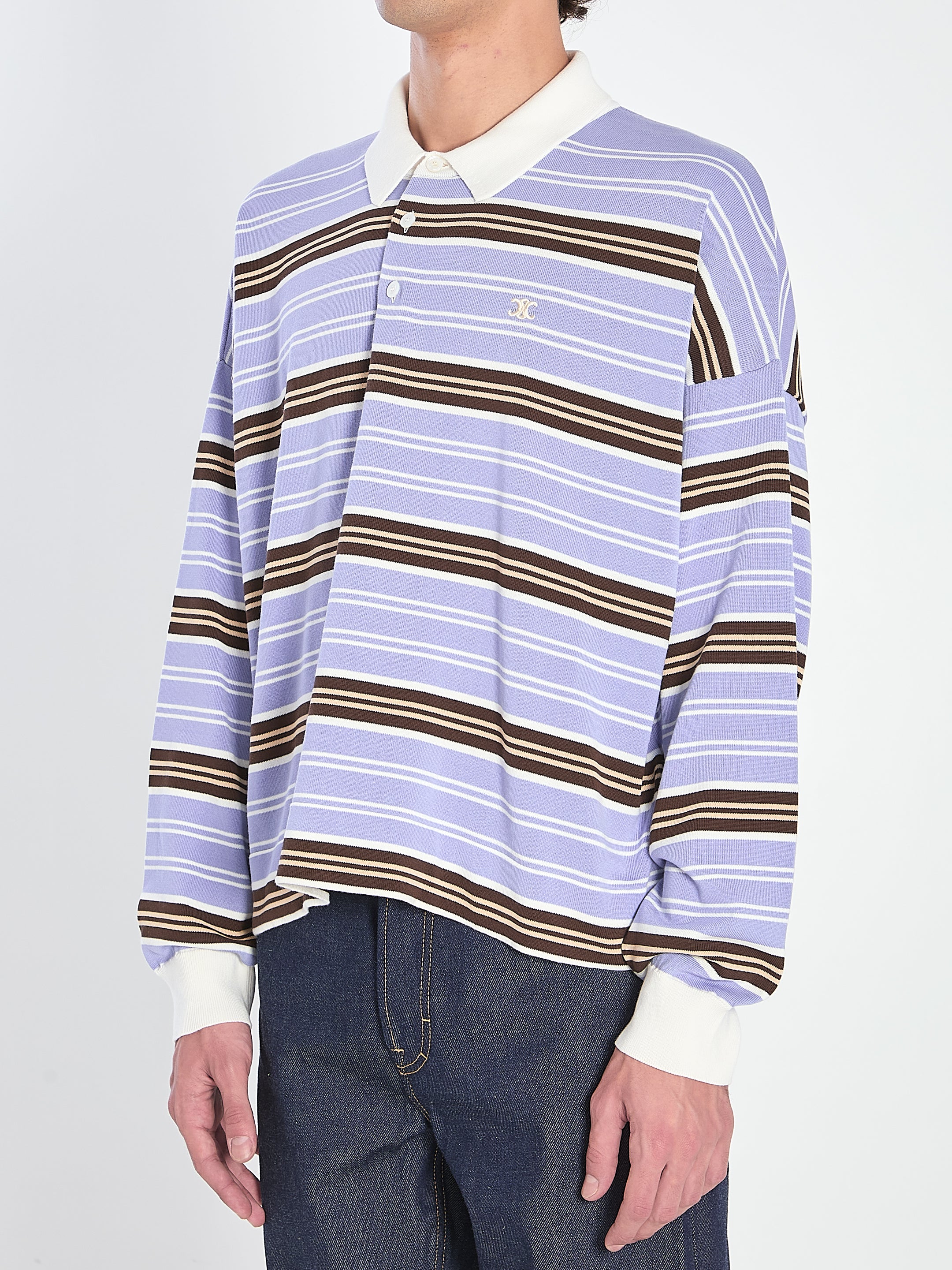 CELINE Men's Classic Polo Sweater